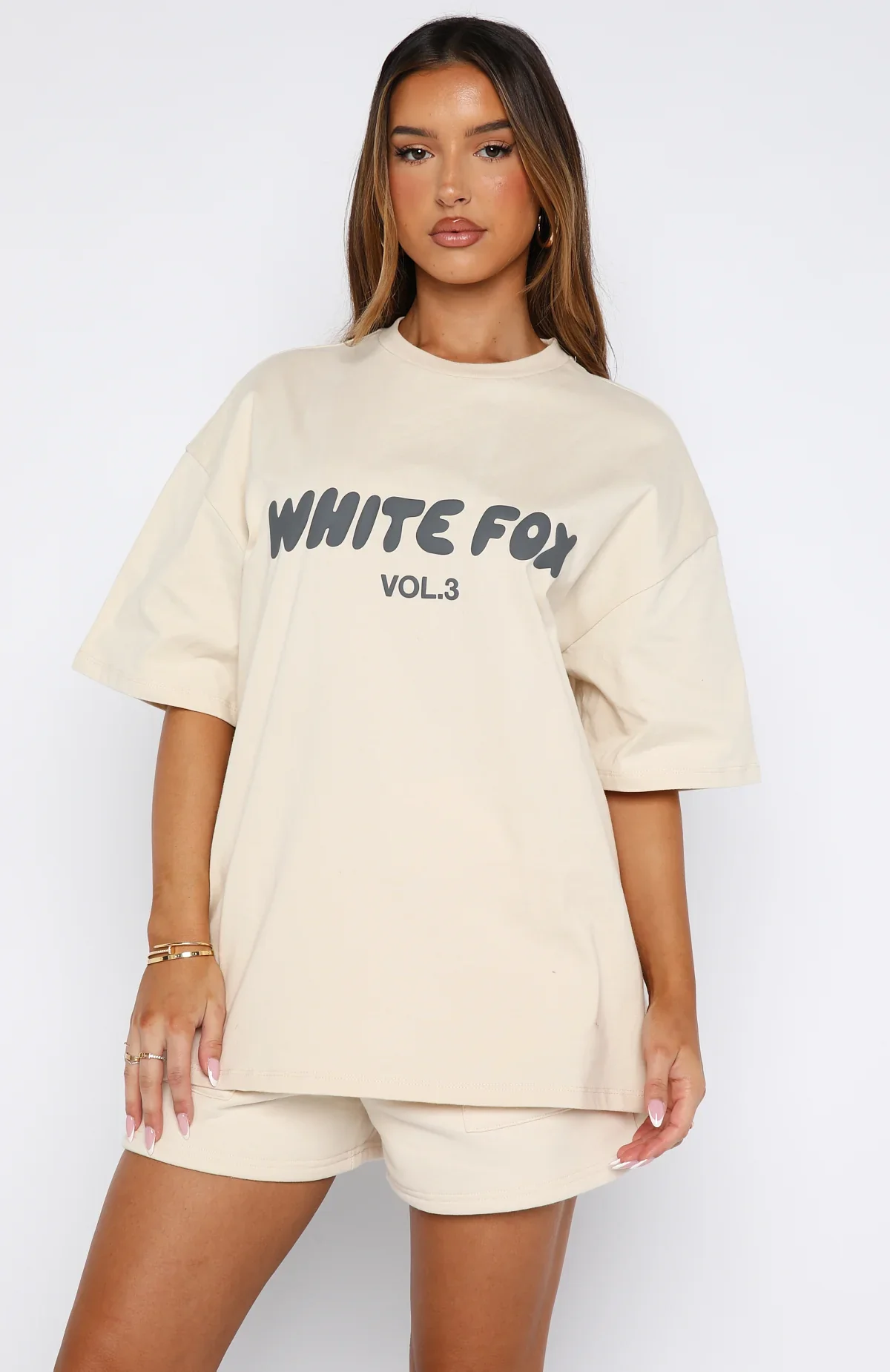 Offstage Oversized Tee Pebble - luluinthesky