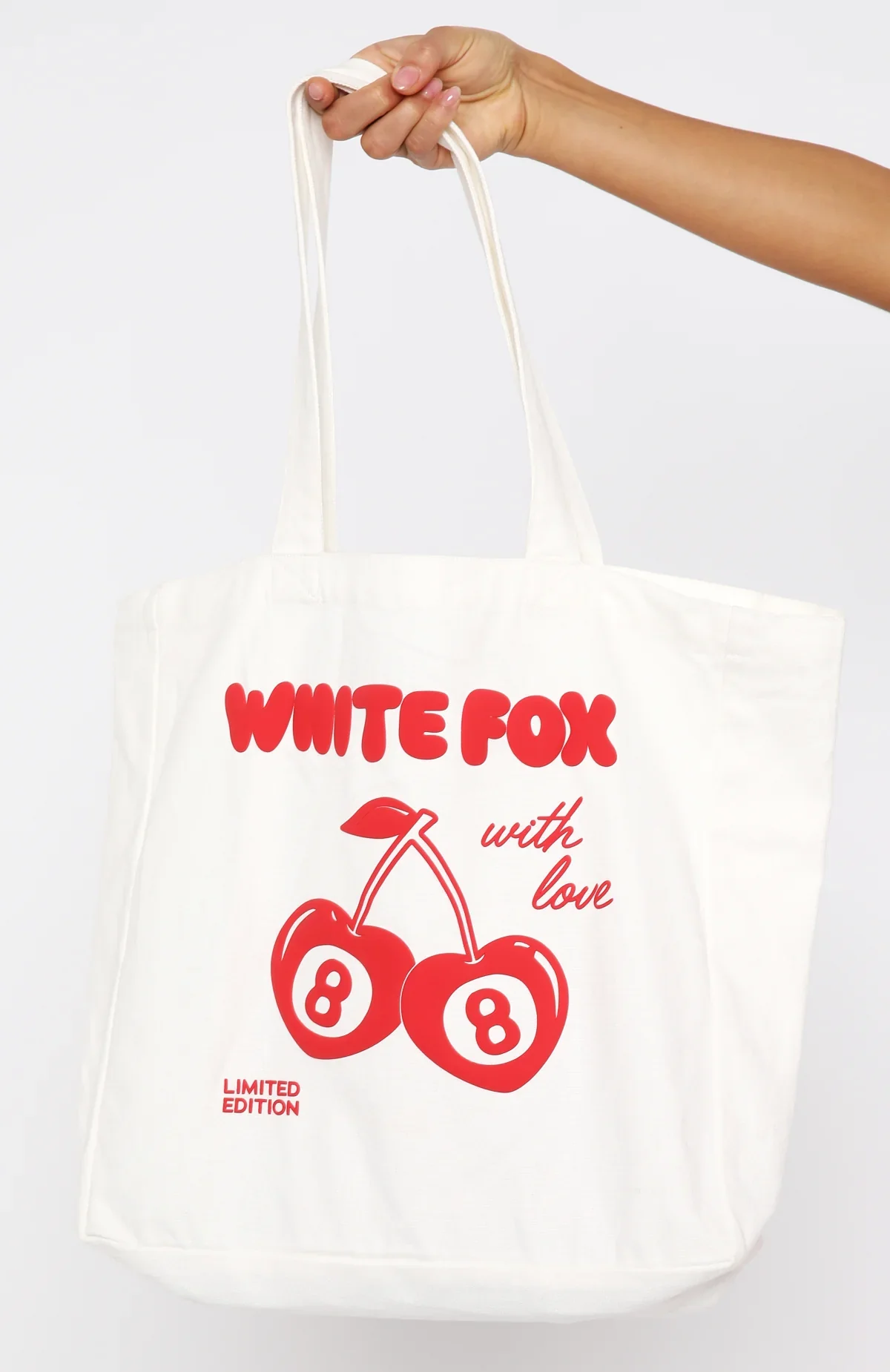 With Love In The Moment Tote Bag White - luluinthesky