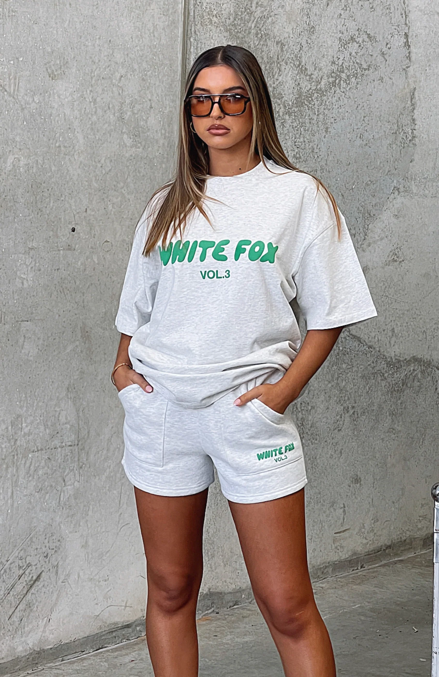 Offstage Lounge Shorts Glacier Grey - luluinthesky