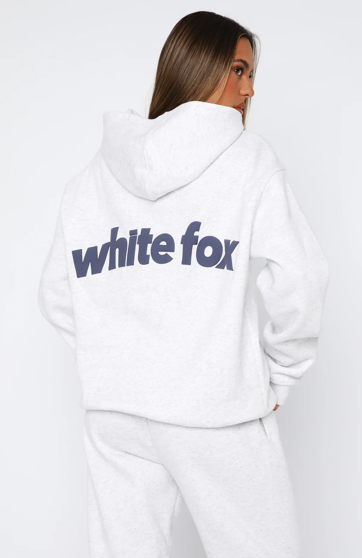 From The Archives Freya Oversized Hoodie Grey Marle - luluinthesky