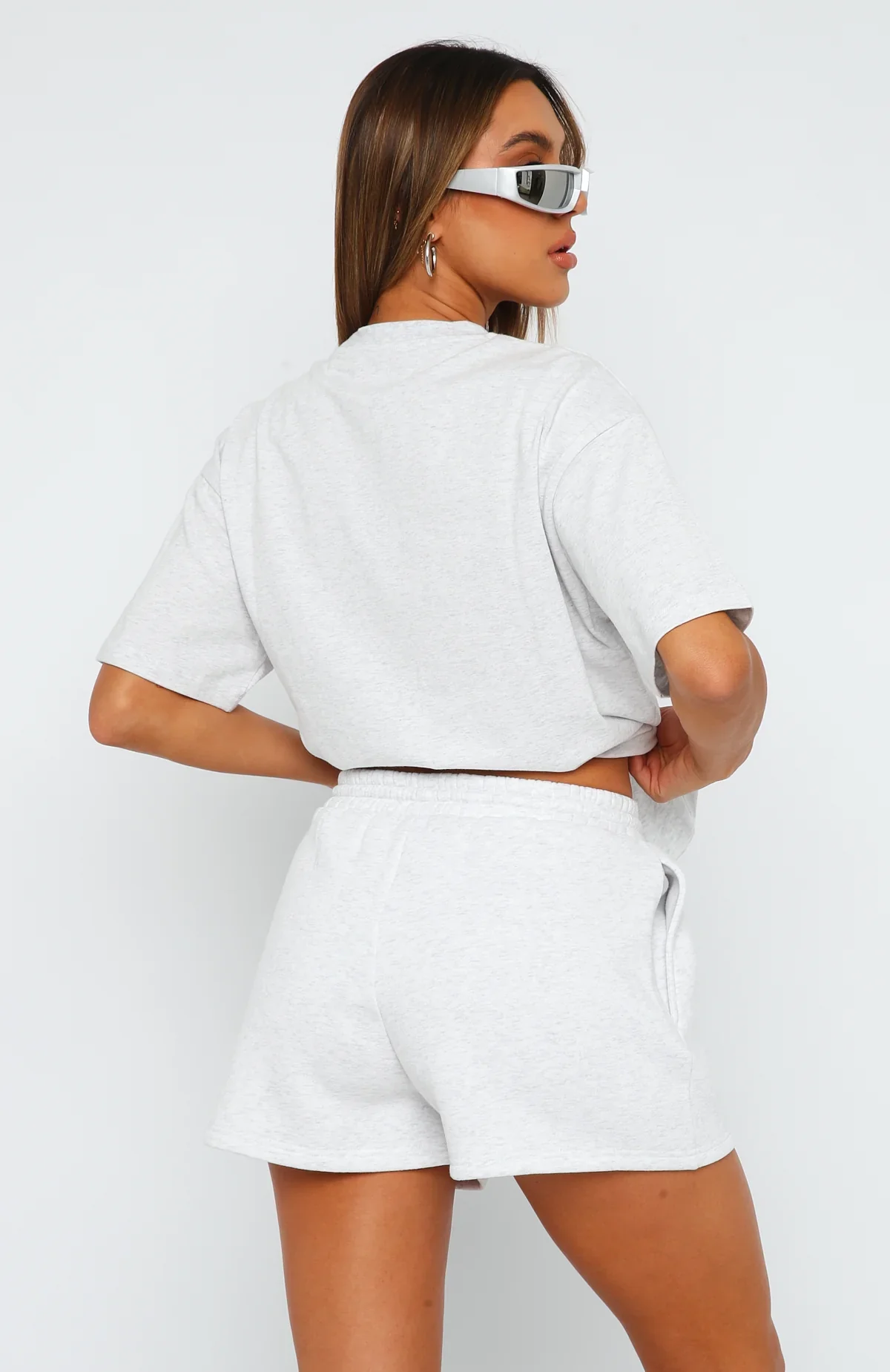 Comfort Club Lounge Shorts Mist - luluinthesky