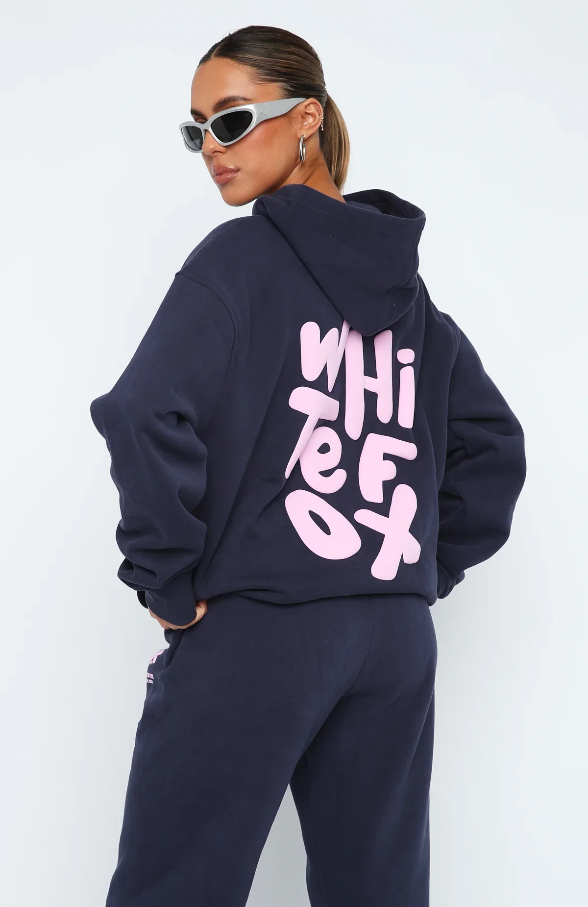 The New Standard Oversized Hoodie Navy - luluinthesky