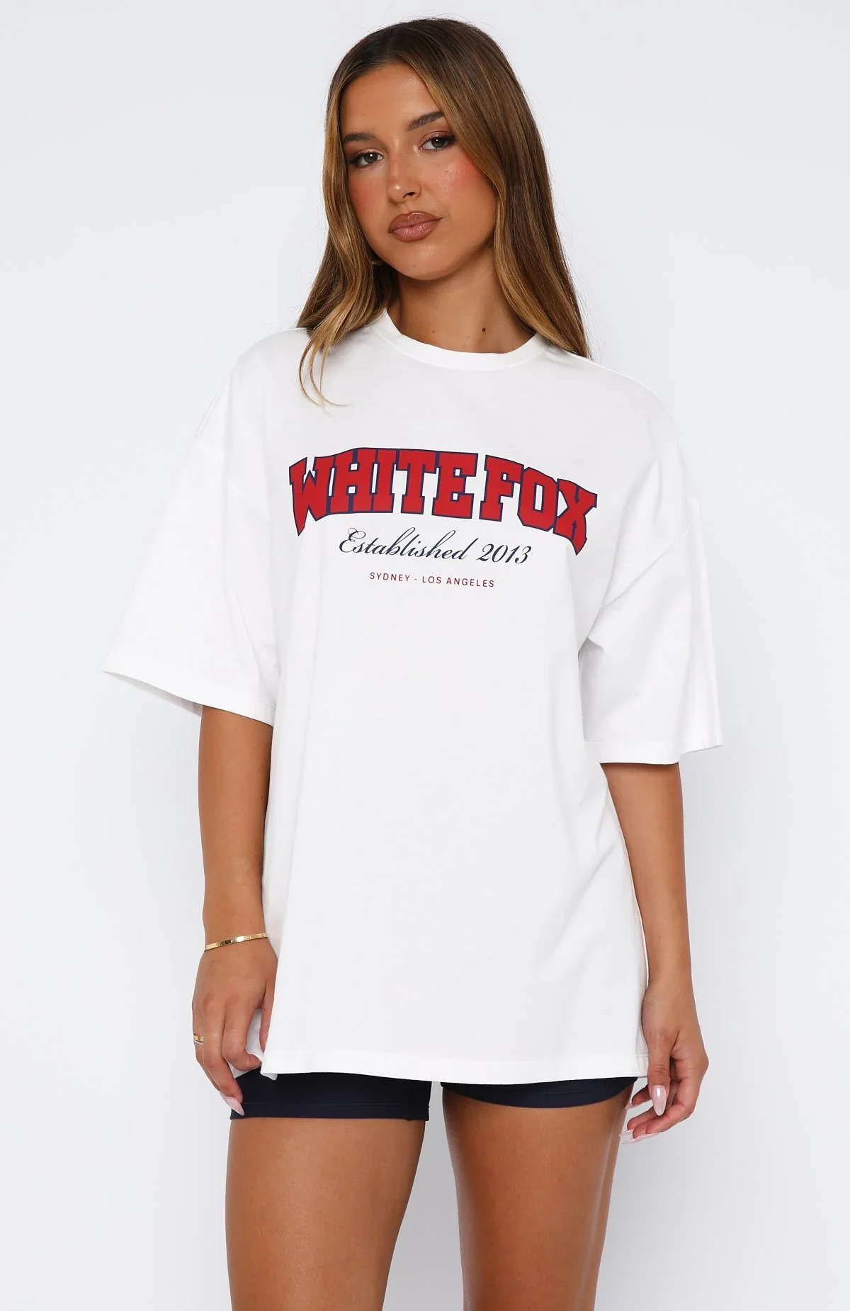 Leave It For Me Oversized Tee White - luluinthesky