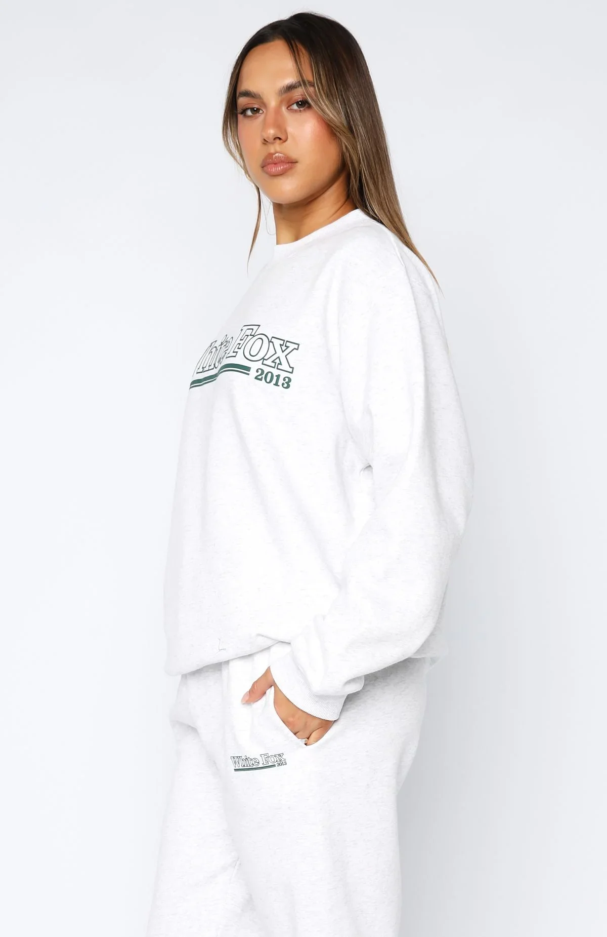No Hesitation Oversized Sweater Grey Marle - luluinthesky