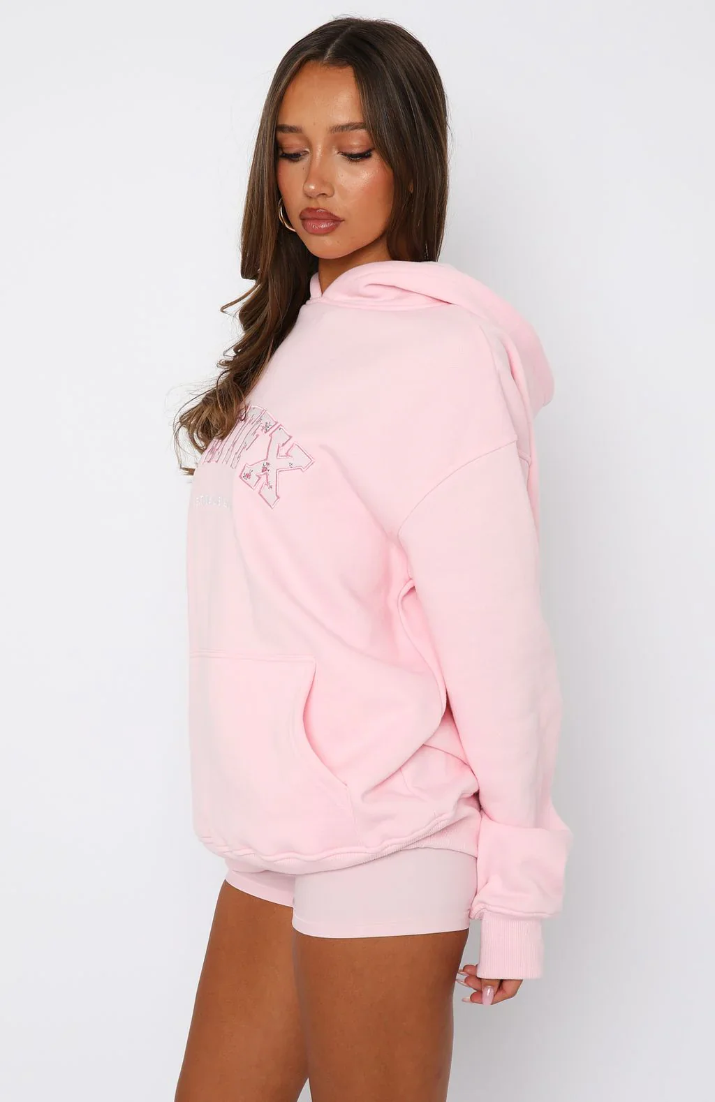 Sweet Sweet Moments Oversized Hoodie Pink - luluinthesky