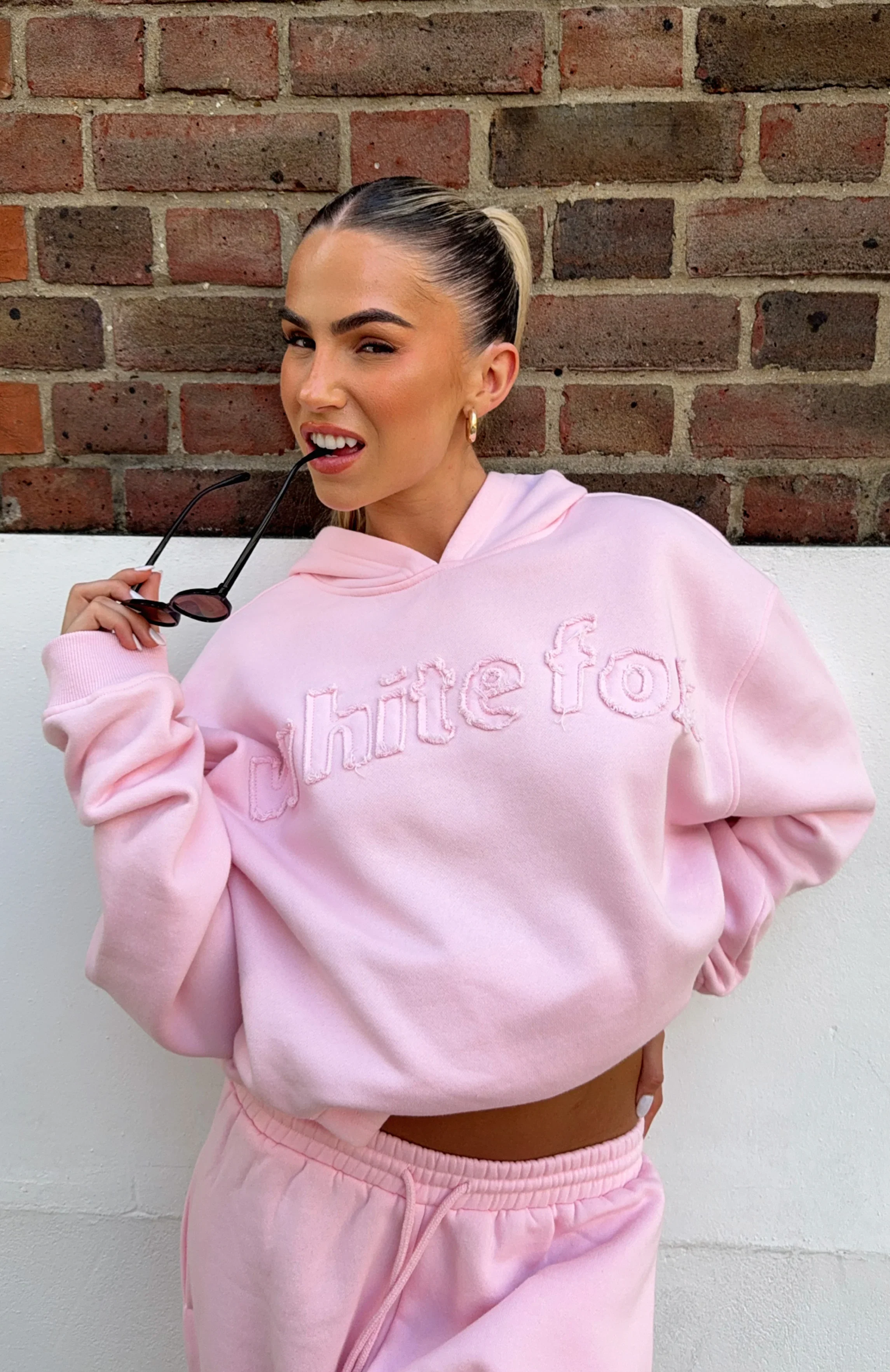 From The Archives Lexi Oversized Hoodie Pink - luluinthesky