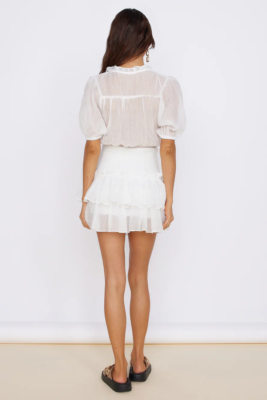 Luminous Joy Dress White - luluinthesky