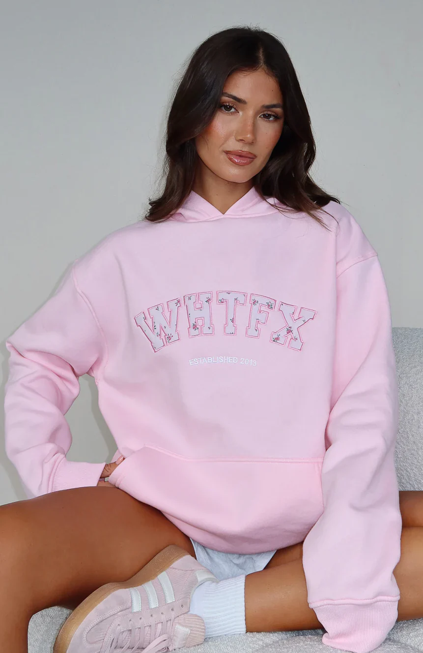 Sweet Sweet Moments Oversized Hoodie Pink - luluinthesky