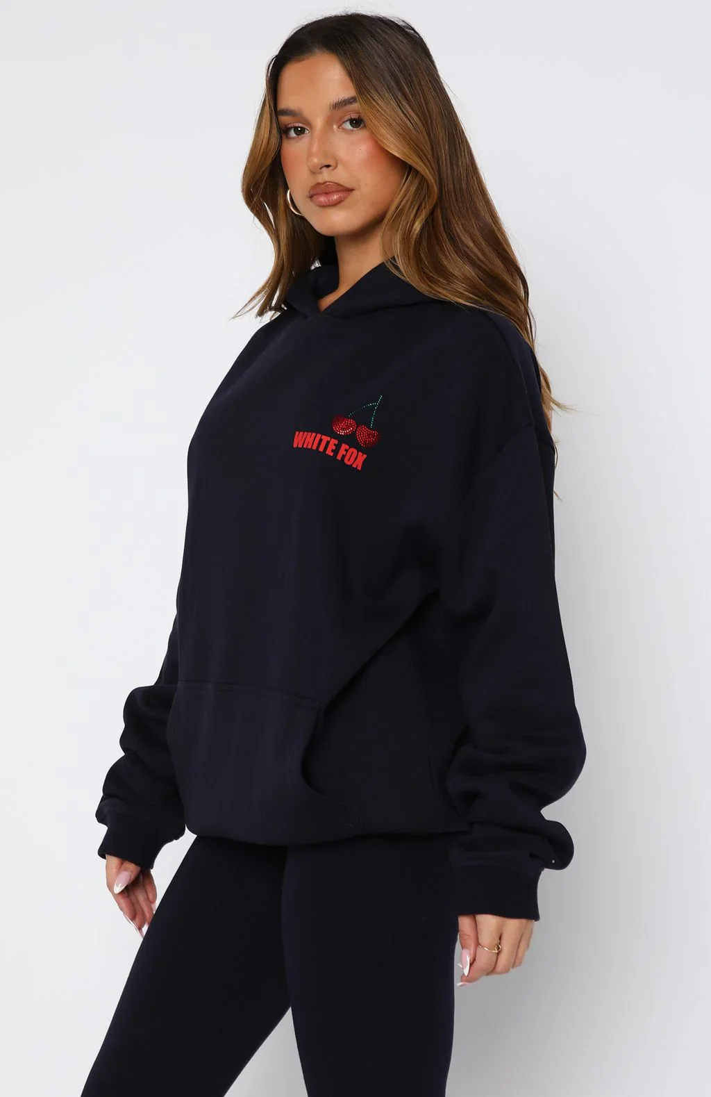 Made With Love Oversized Hoodie Navy - luluinthesky