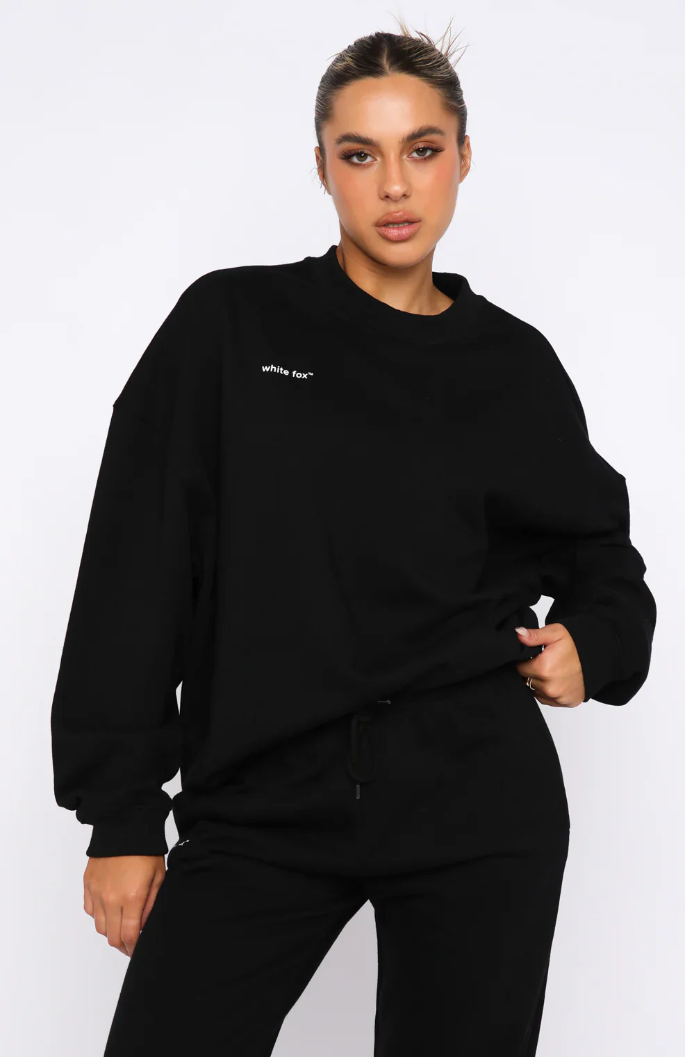 Own The Moment Sweater Black - luluinthesky
