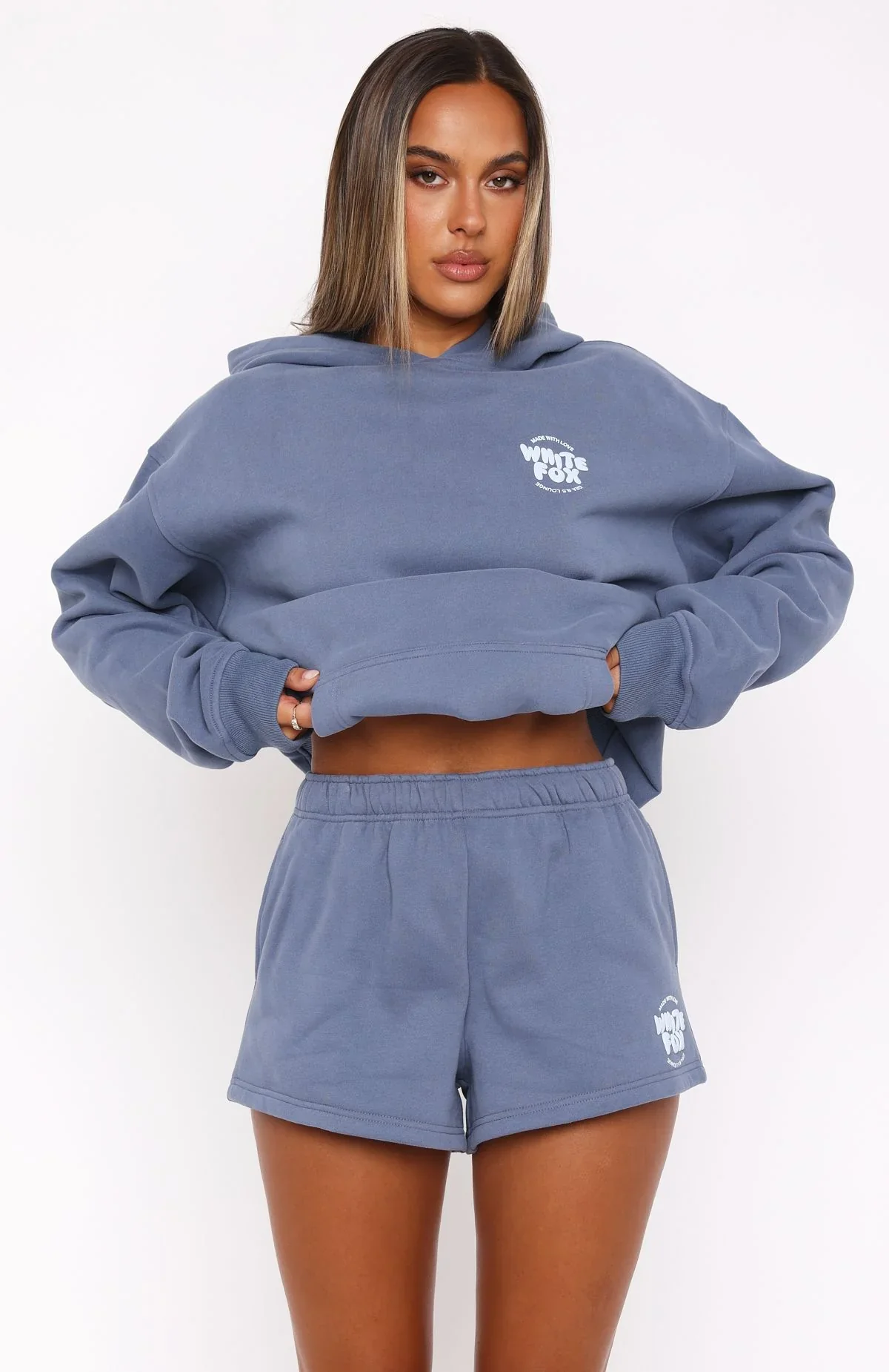 With Love For You Lounge Shorts Ocean - luluinthesky