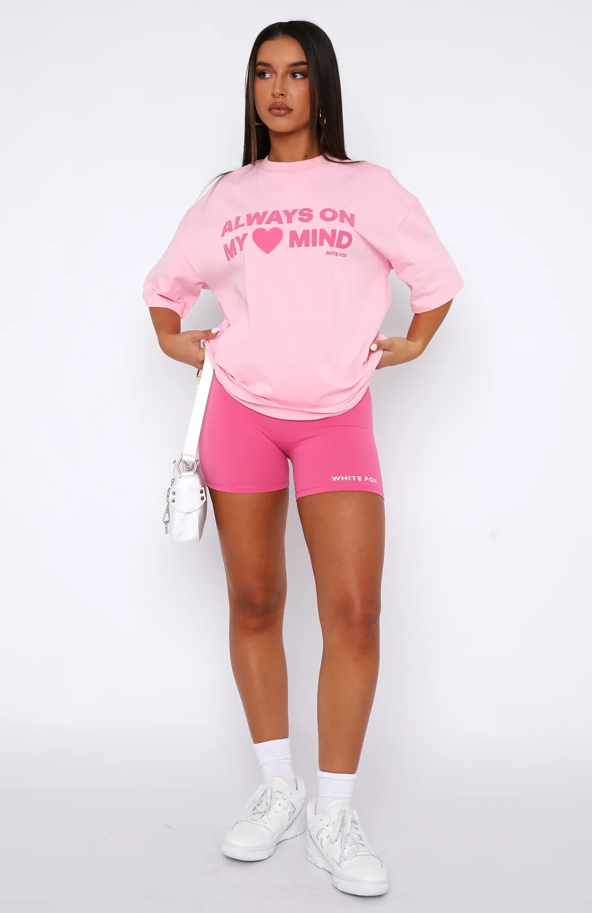 Just To Be Popular Bike Shorts Pink - luluinthesky