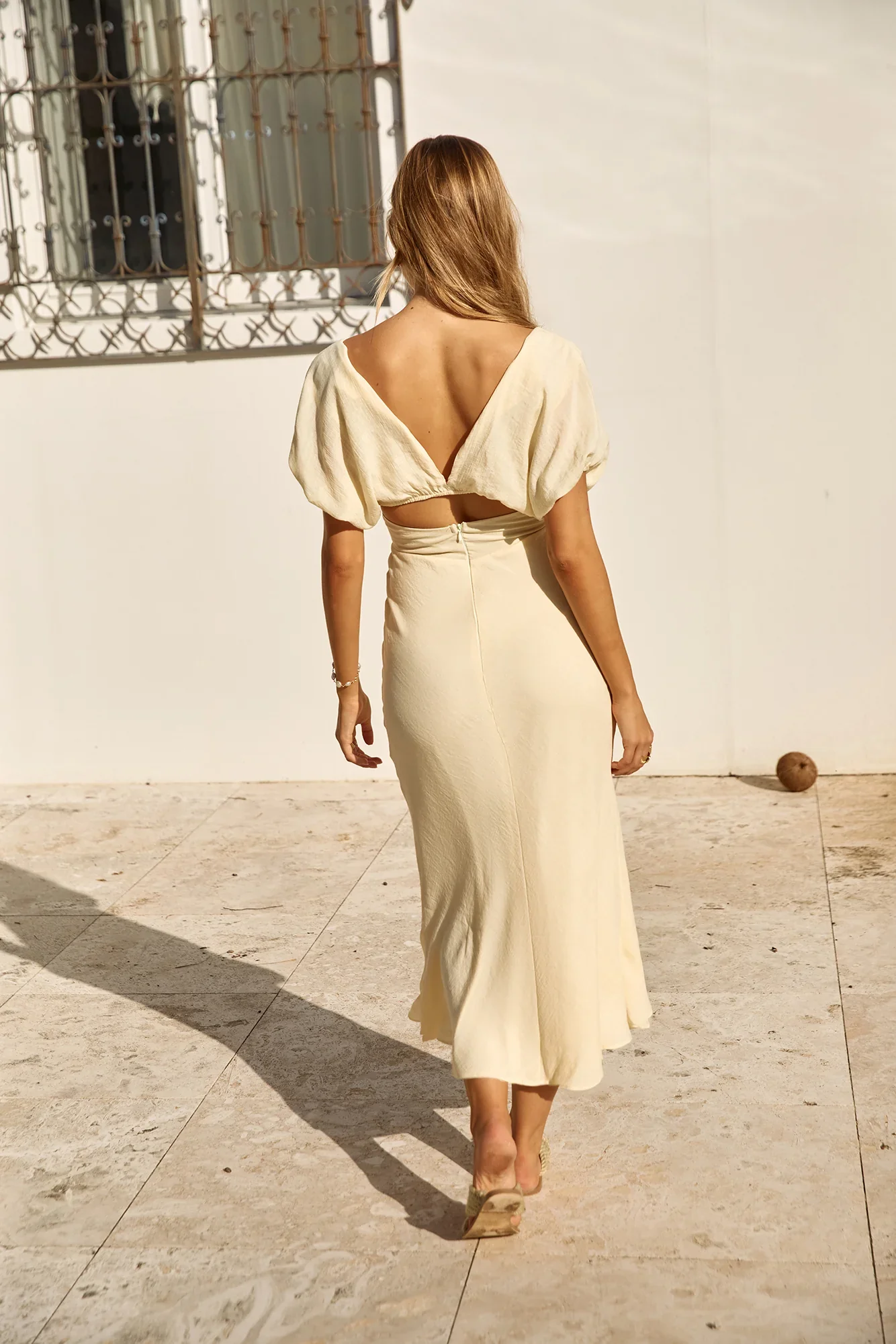 Growing Garden Maxi Dress Yellow - luluinthesky