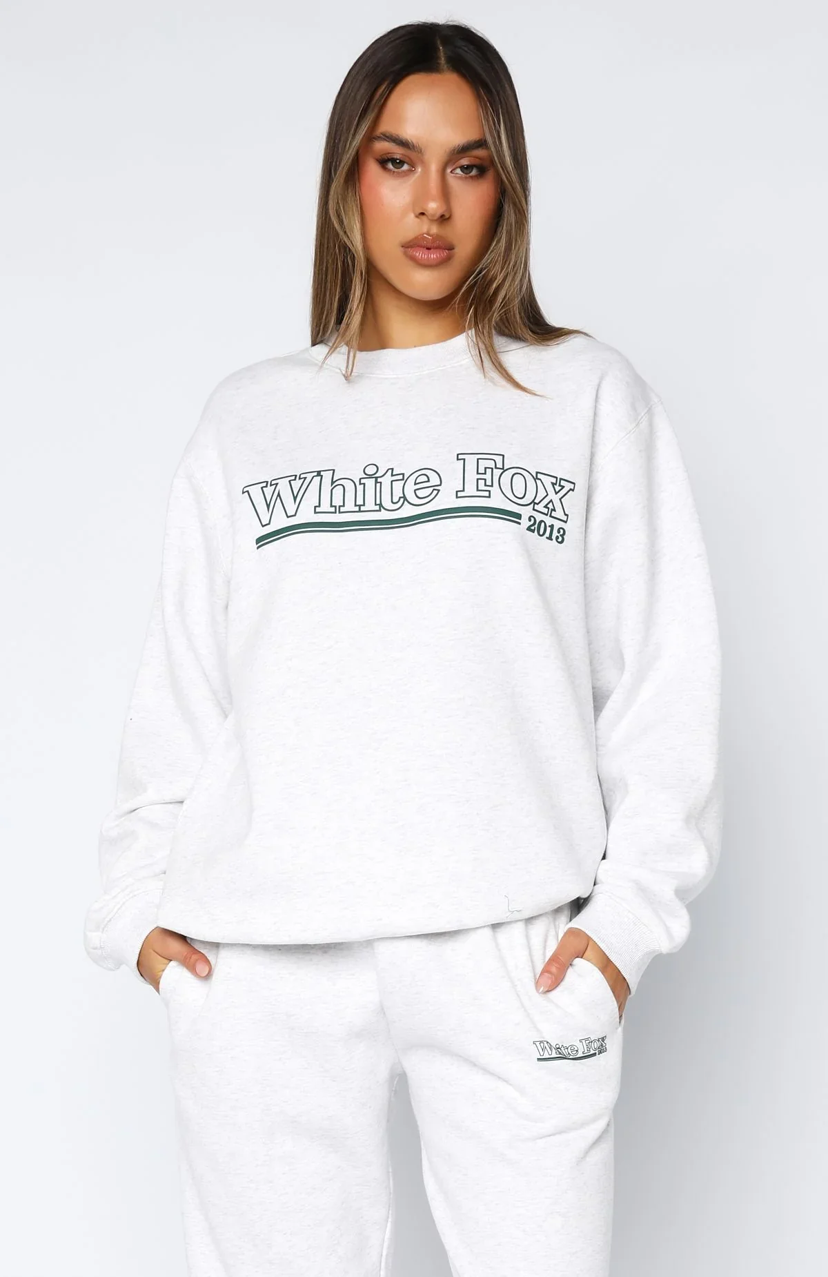 No Hesitation Oversized Sweater Grey Marle - luluinthesky