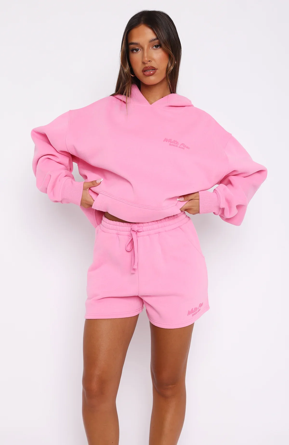 Leisure Edition Lounge Shorts Pink - luluinthesky