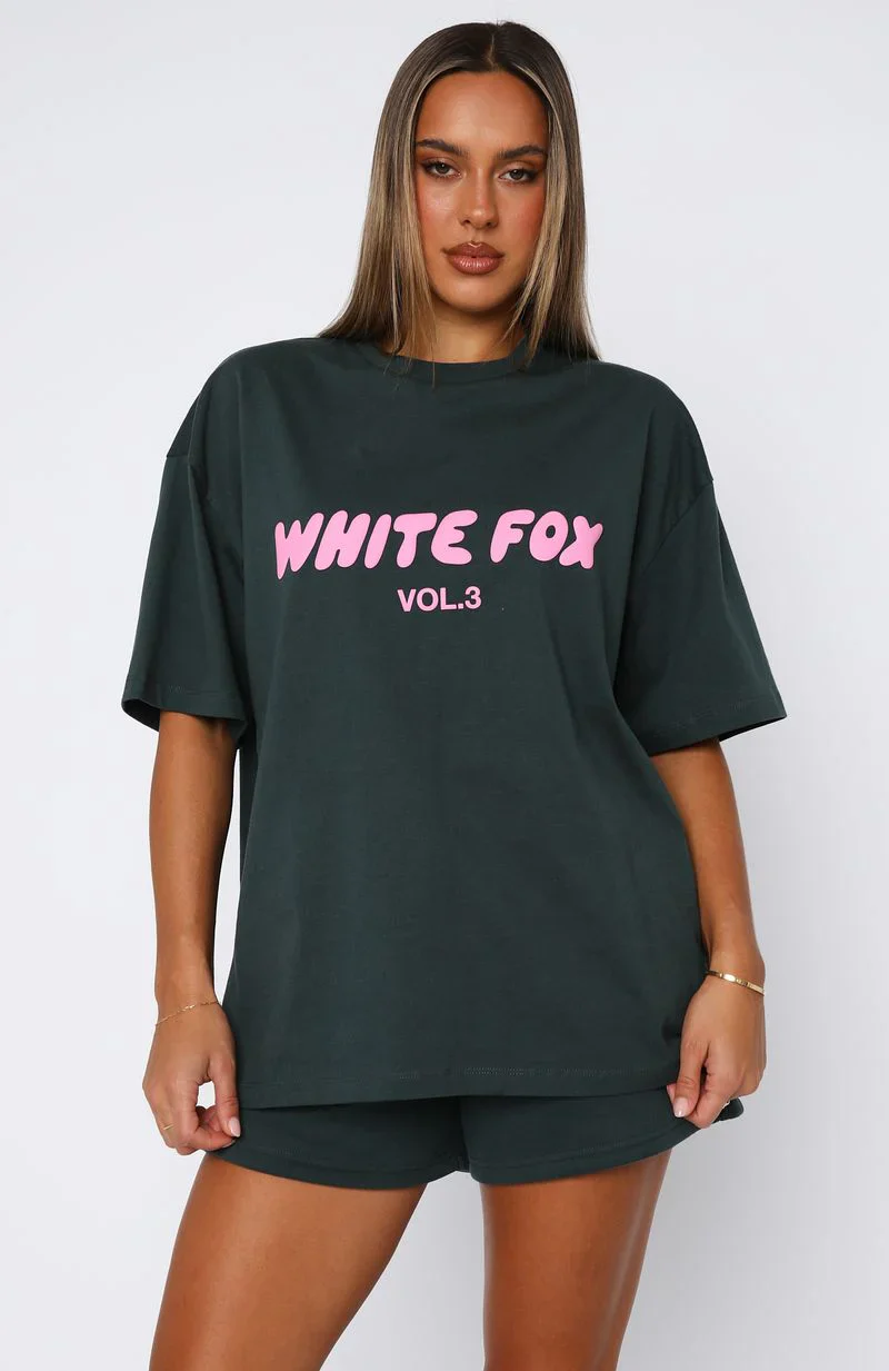 Offstage Oversized Tee Pine - luluinthesky