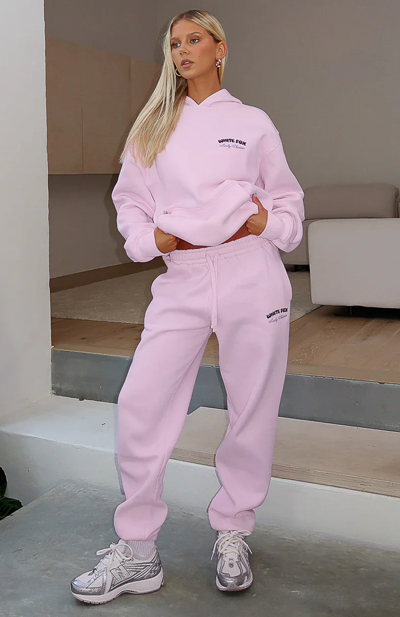 Lucky Thirteen Cheyenne Sweatpants Soft Pink - luluinthesky