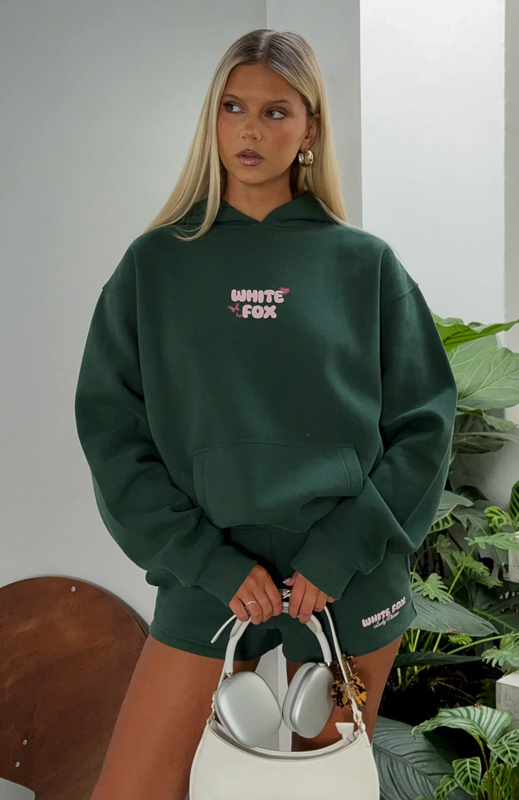 Lucky Thirteen Stephanie Lounge Shorts Green - luluinthesky