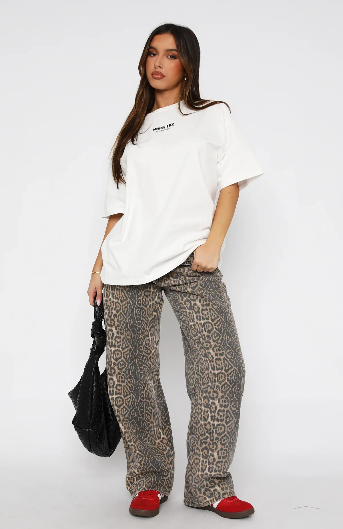 All I've Got Oversized Tee White - luluinthesky