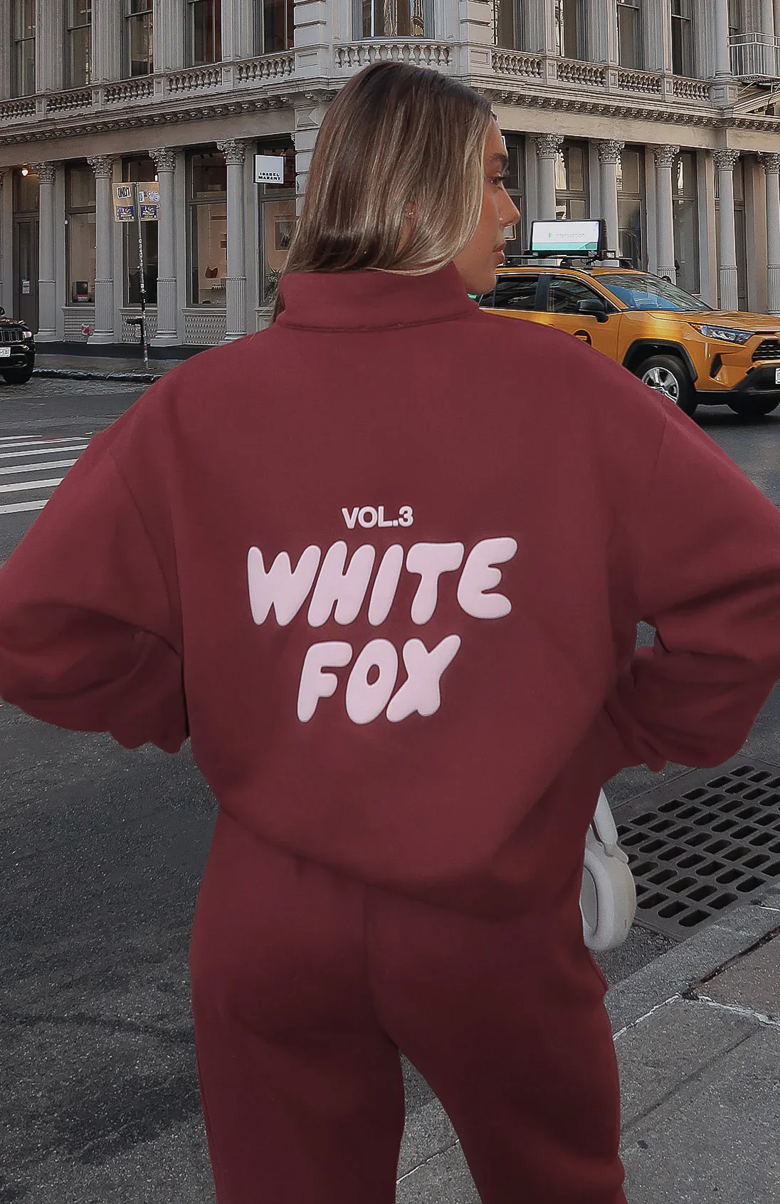 Offstage Zip Front Sweater Red Velvet - luluinthesky