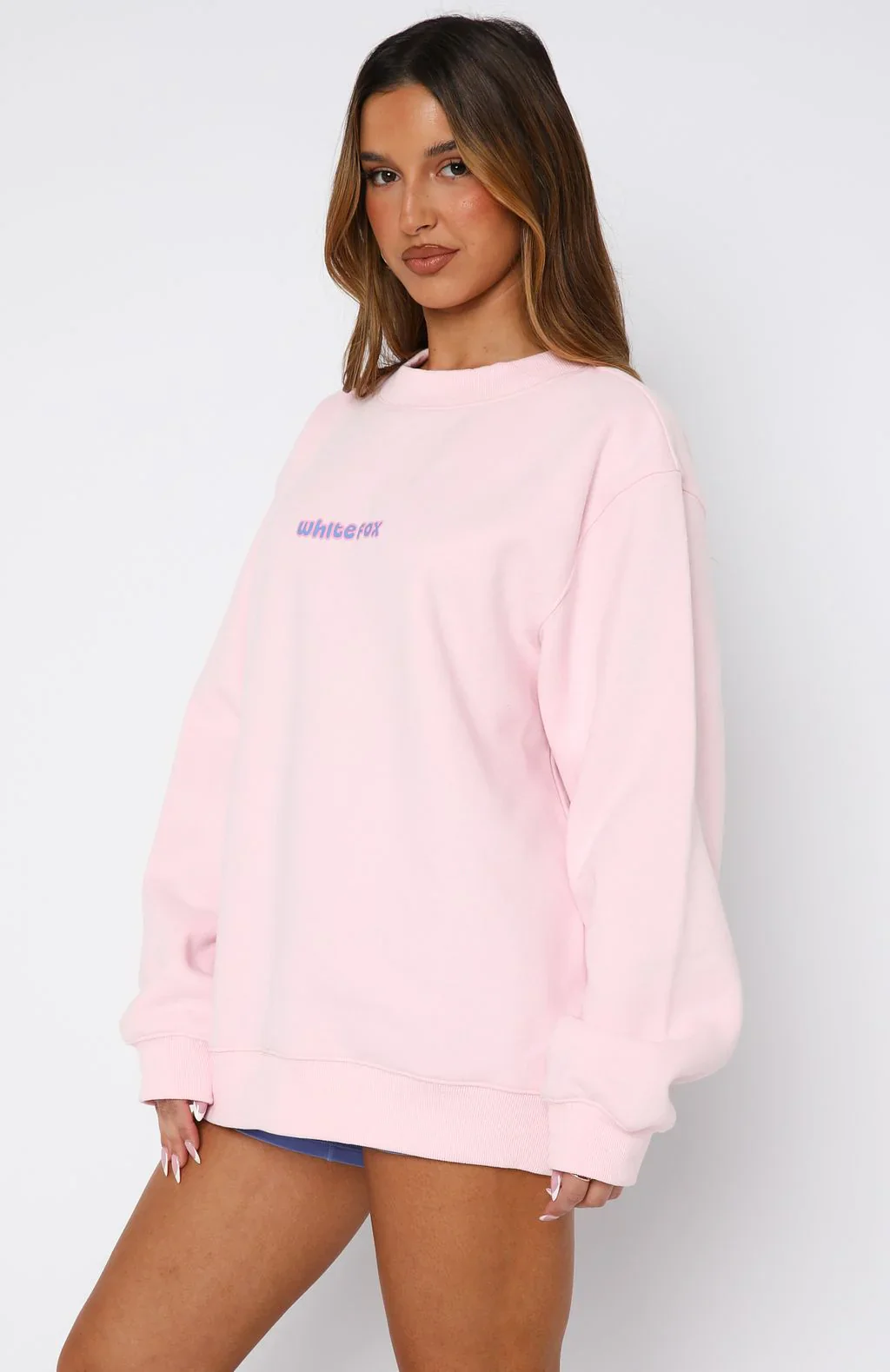 Free Spirited Oversized Sweater Pink - luluinthesky