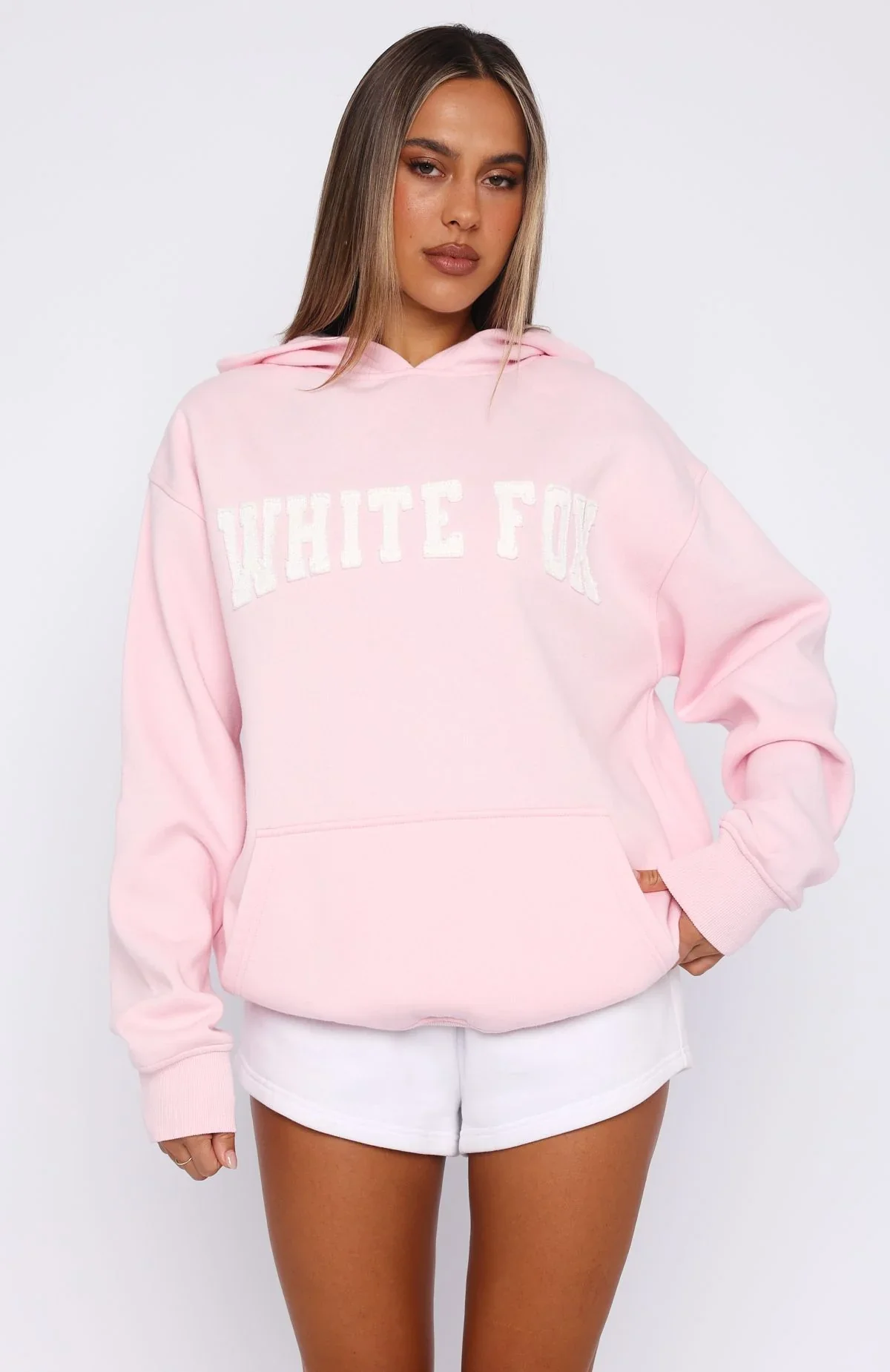 Shout It Out Oversized Hoodie Pink - luluinthesky
