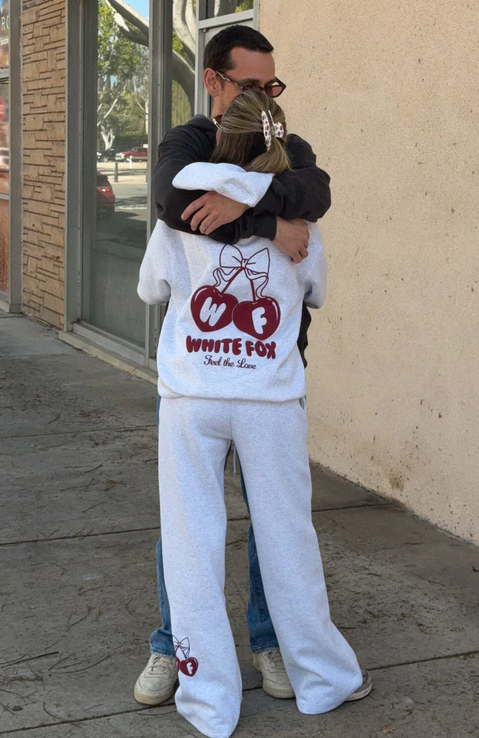 Feel The Love Oversized Hoodie Grey Marle - luluinthesky