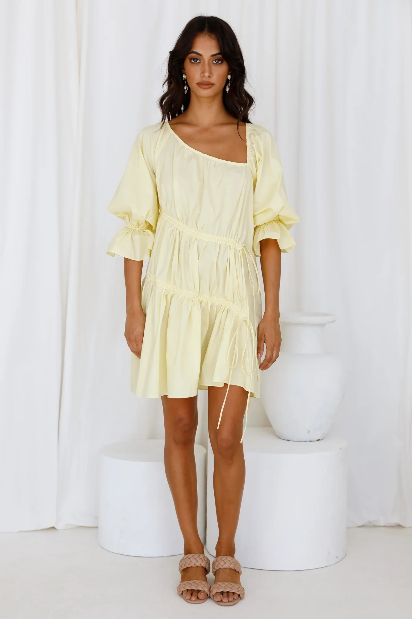 Warming Up Dress Yellow - luluinthesky