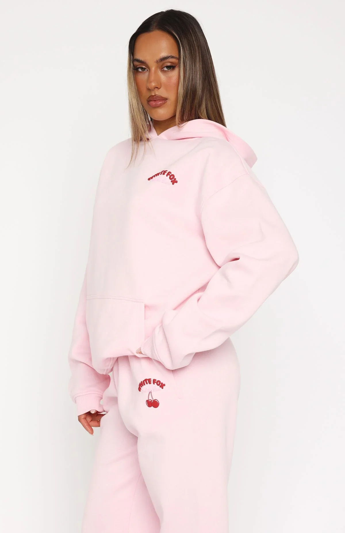 Love Me Tender Oversized Hoodie Pink - luluinthesky