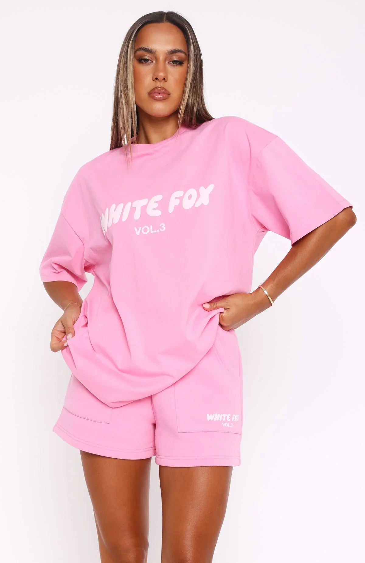 Offstage Oversized Tee Bubblegum - luluinthesky