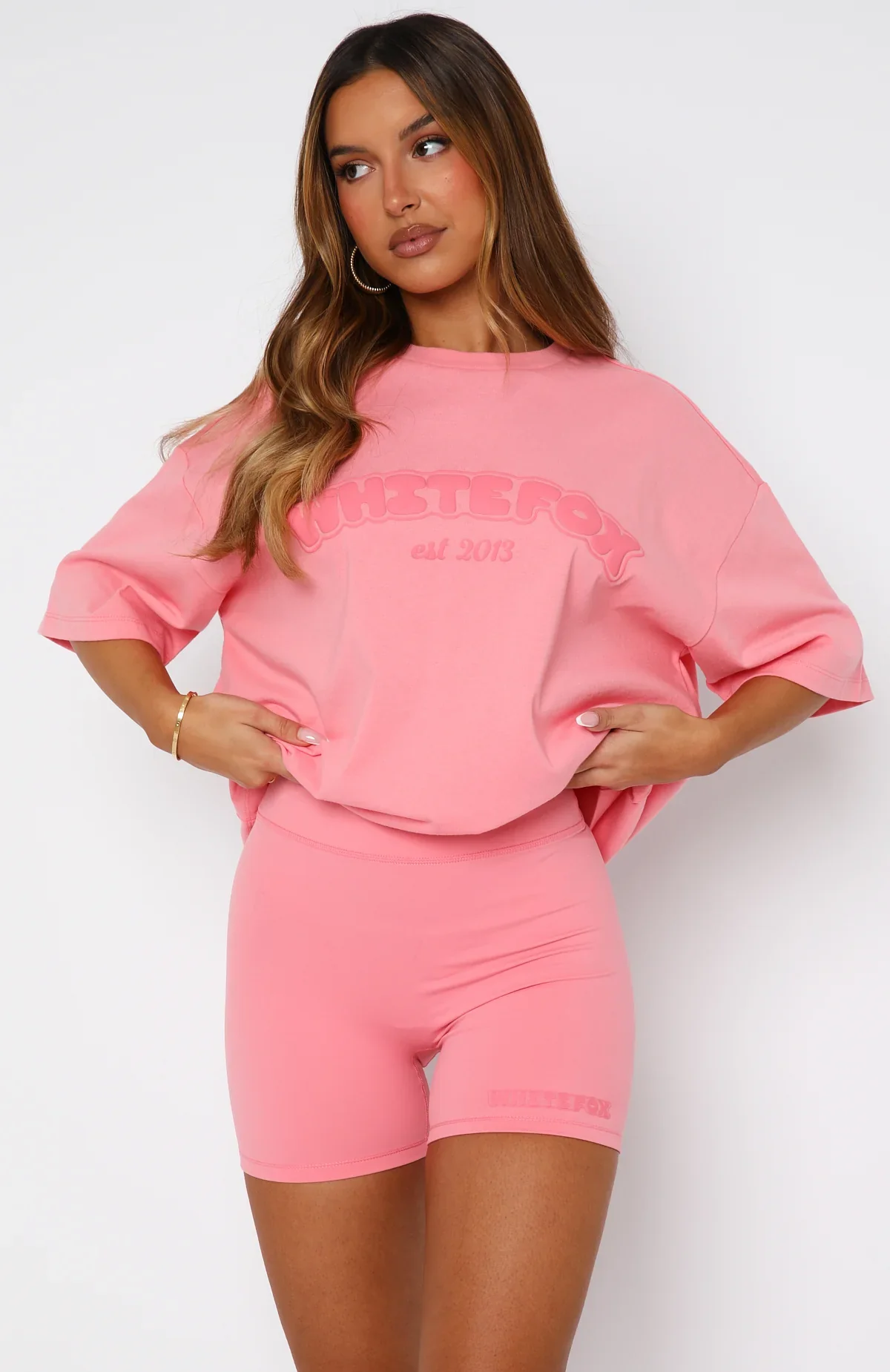 Don't Even Try Bike Shorts Melon - luluinthesky