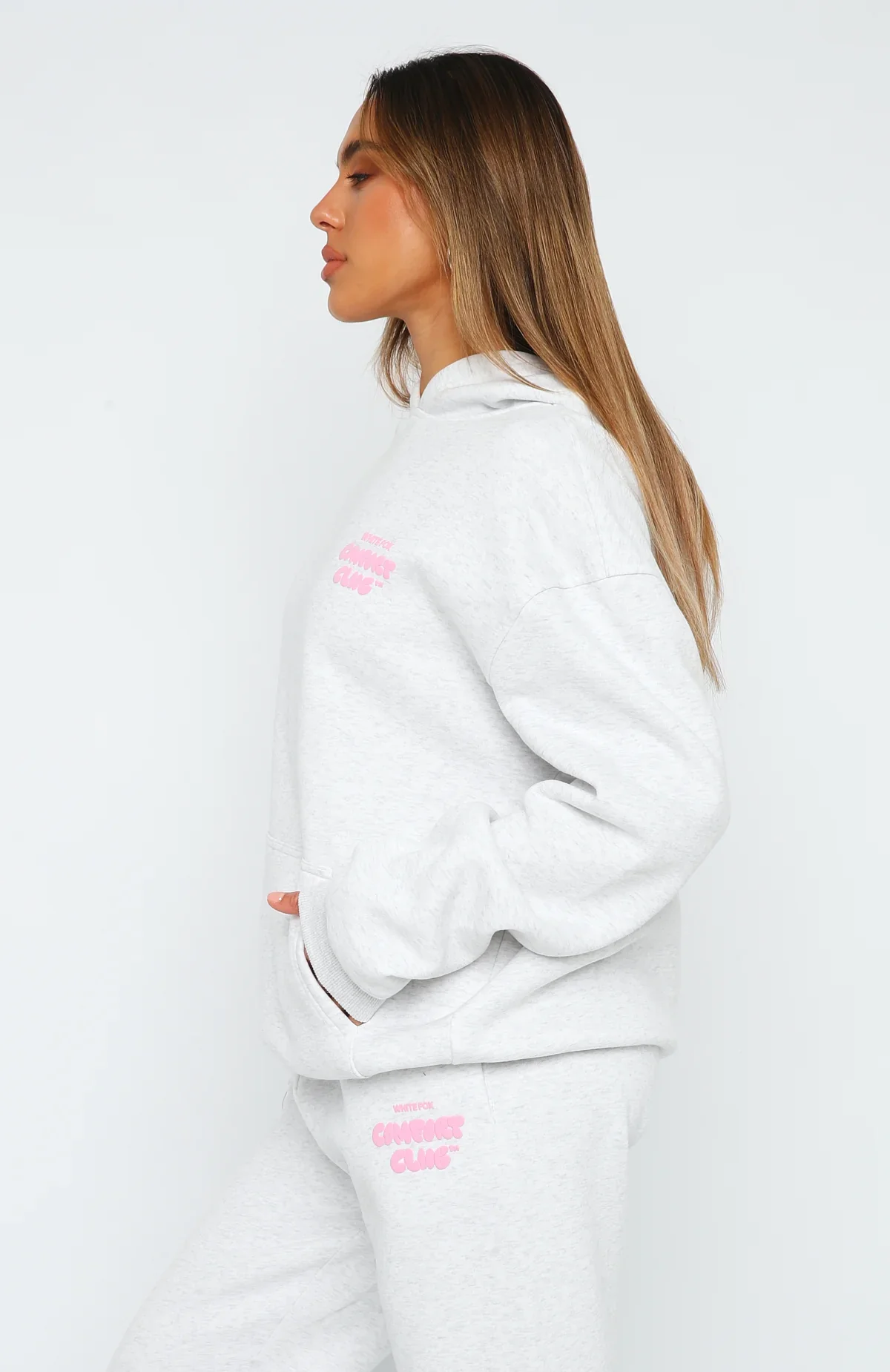 Comfort Club Oversized Hoodie Mist - luluinthesky