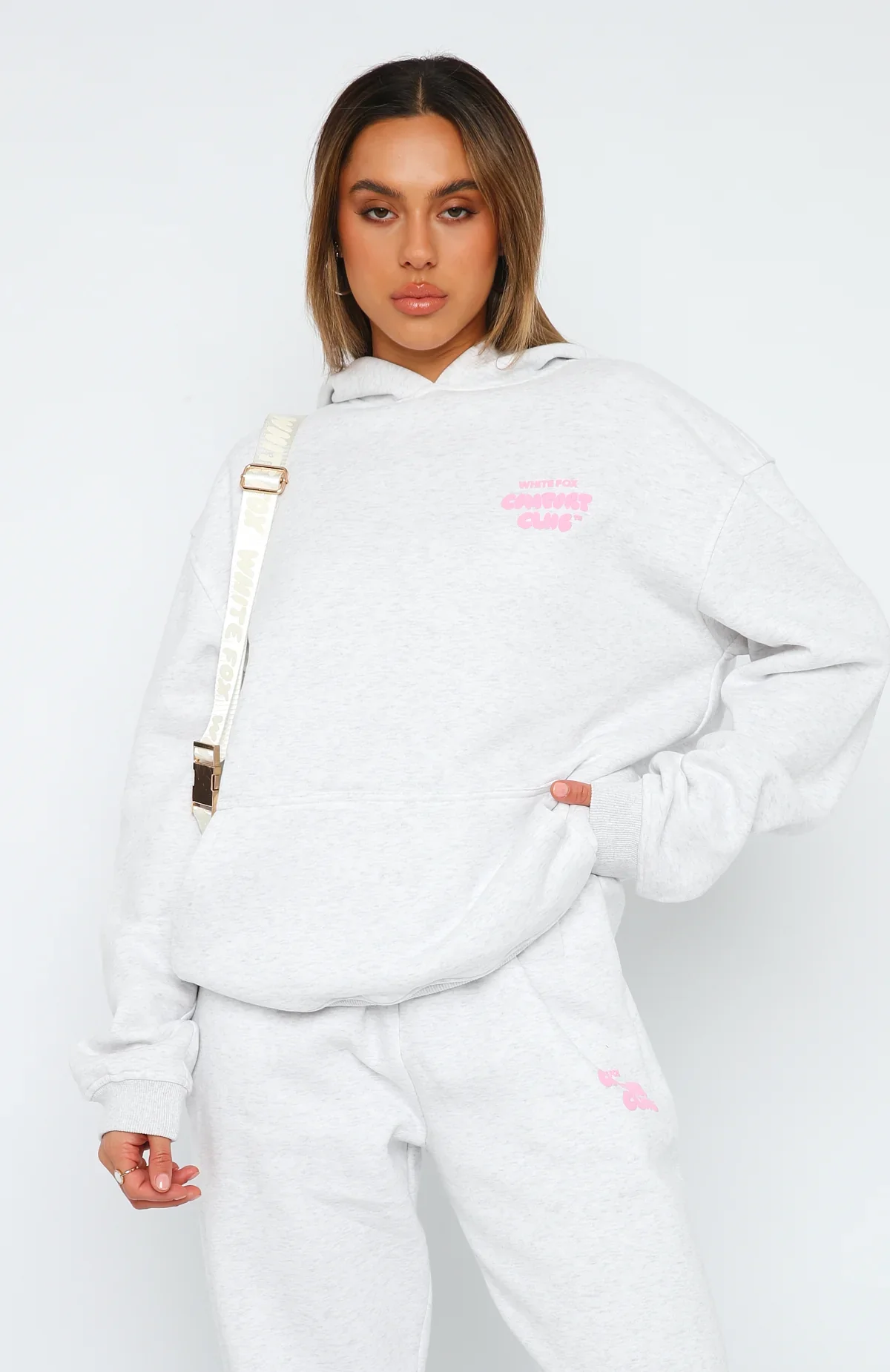 Comfort Club Oversized Hoodie Mist - luluinthesky