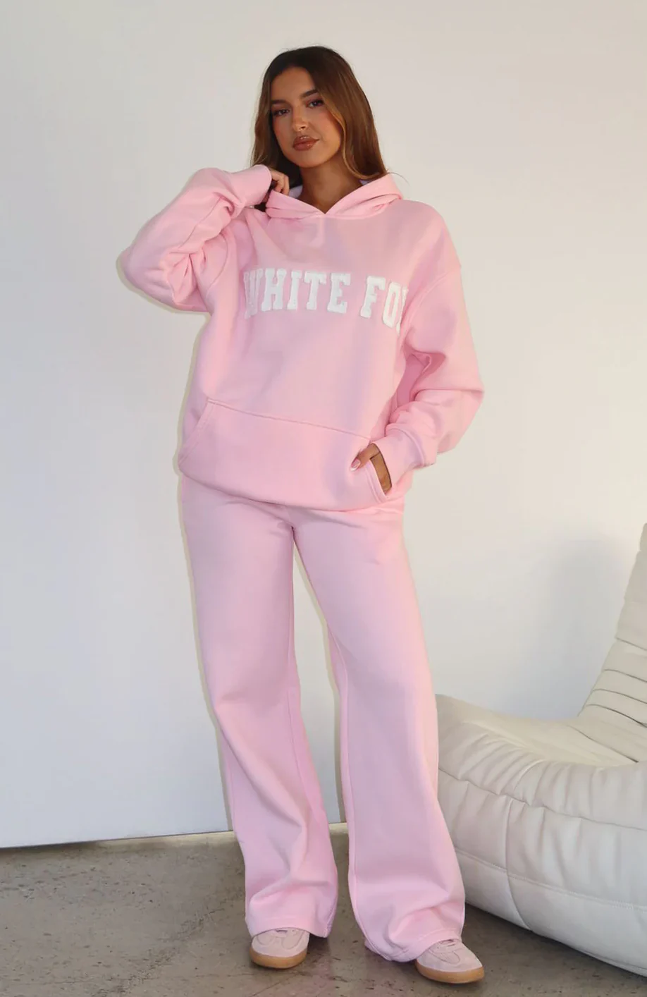 Shout It Out Wide Leg Sweatpants Pink - luluinthesky