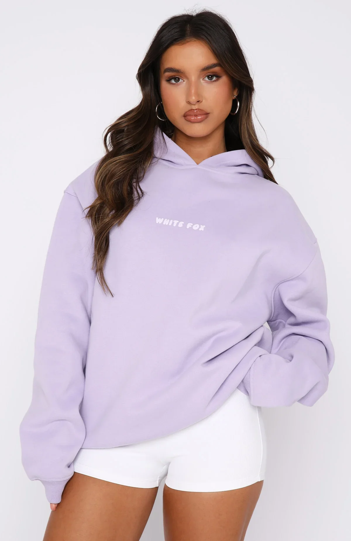 Leisure Series Oversized Hoodie Lavender - luluinthesky