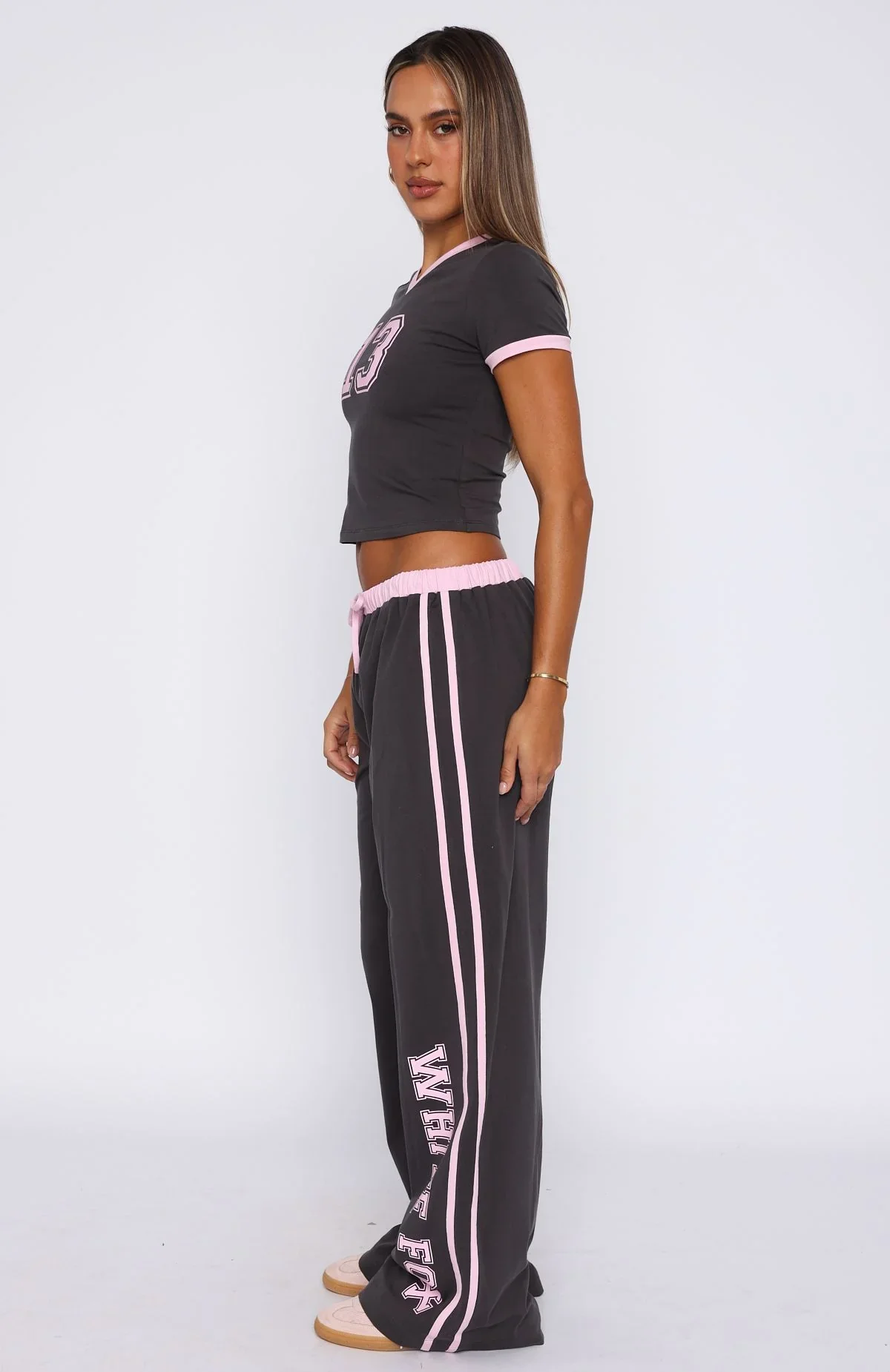 Trying Too Hard Track Pants Volcanic - luluinthesky