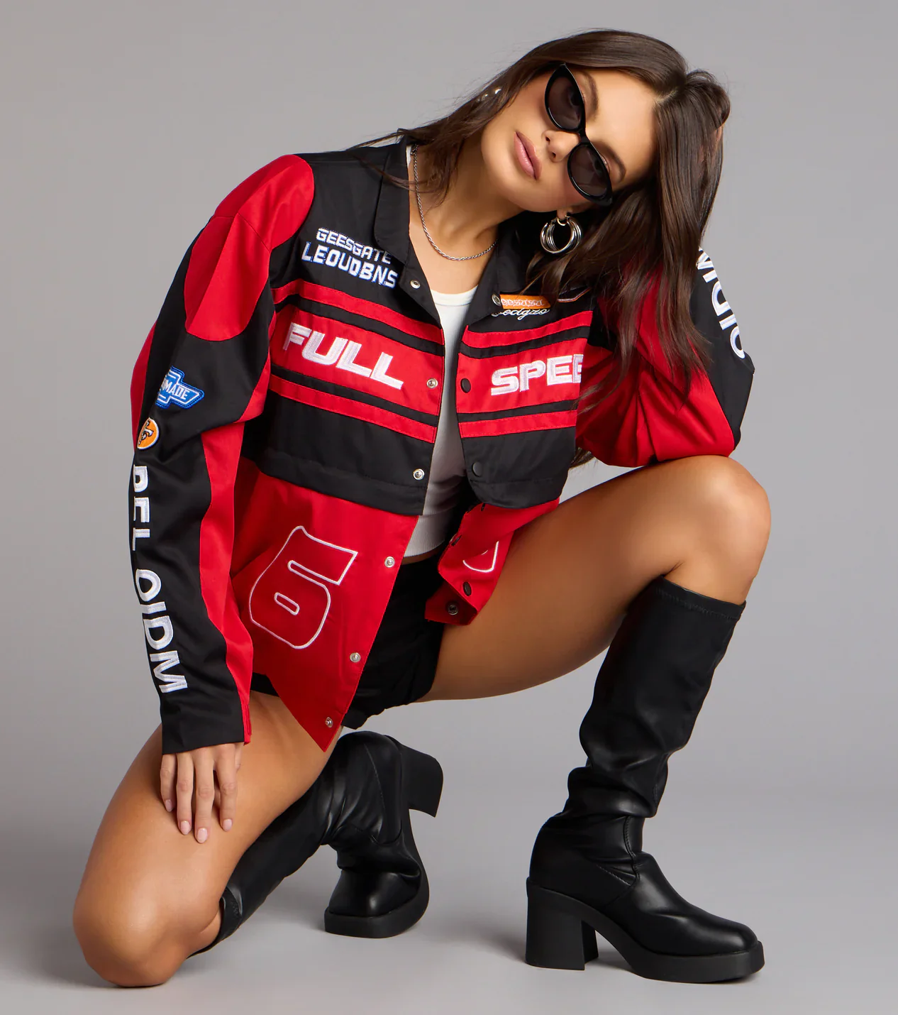 Full Speed Convertible Racing Jacket - luluinthesky