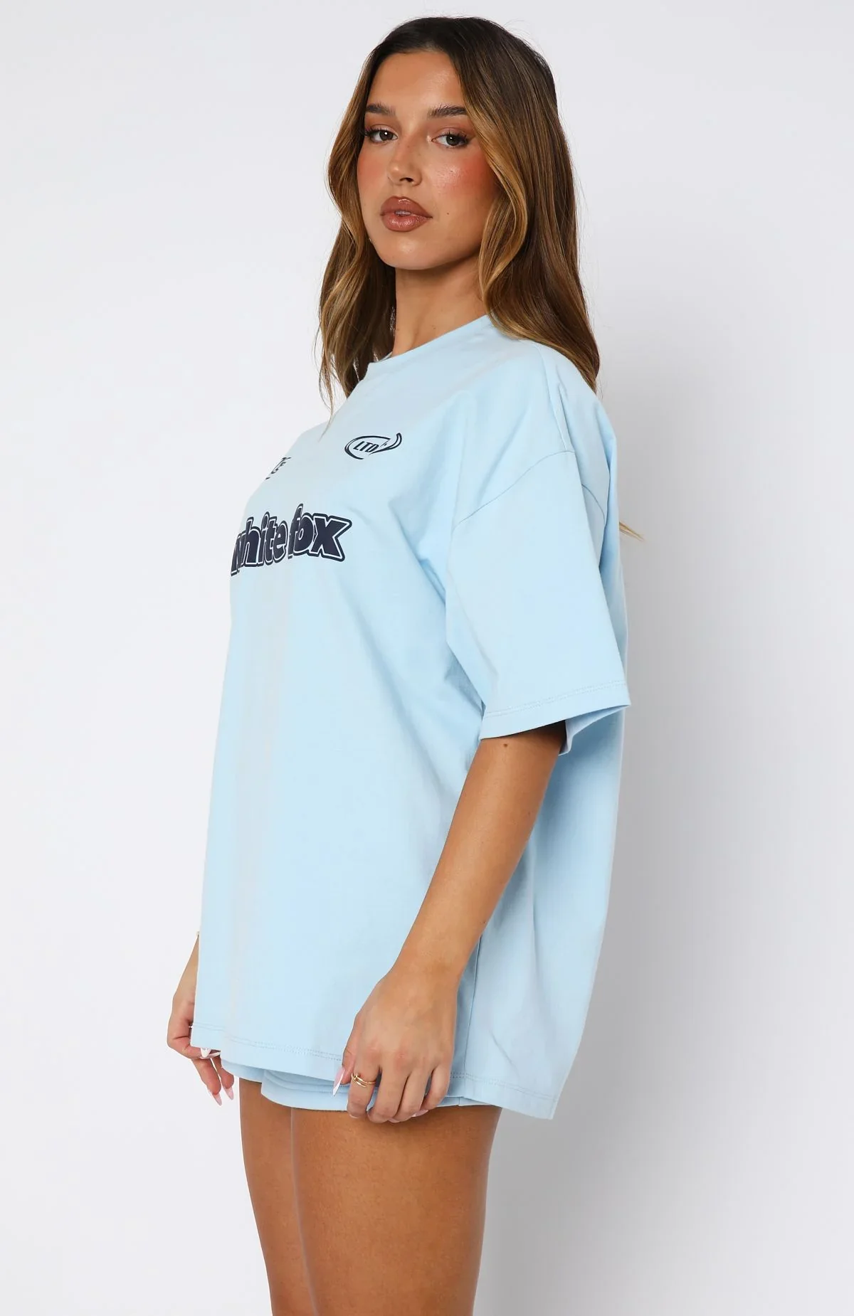 Ready To Go Oversized Tee Baby Blue - luluinthesky