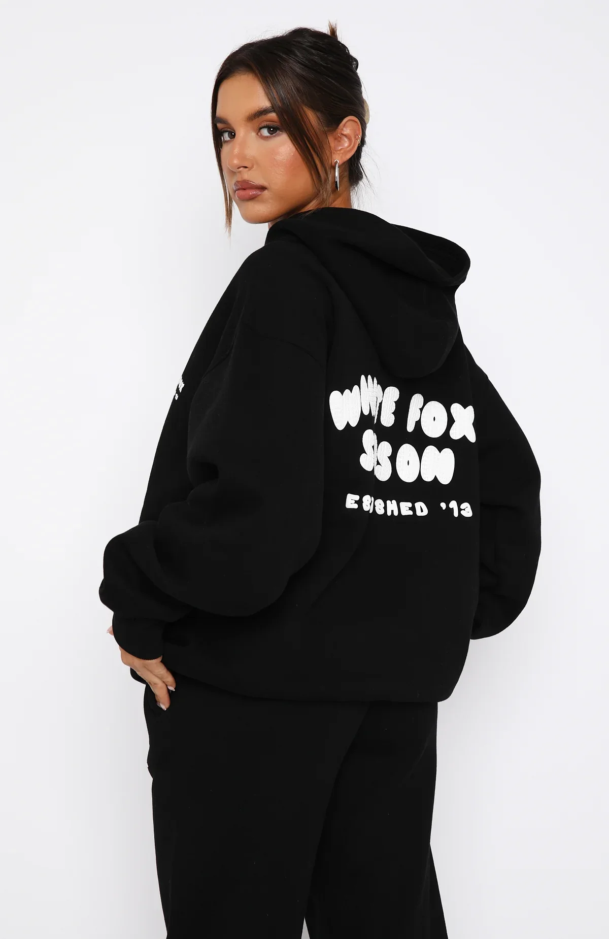 The Main Season Oversized Hoodie Black - luluinthesky