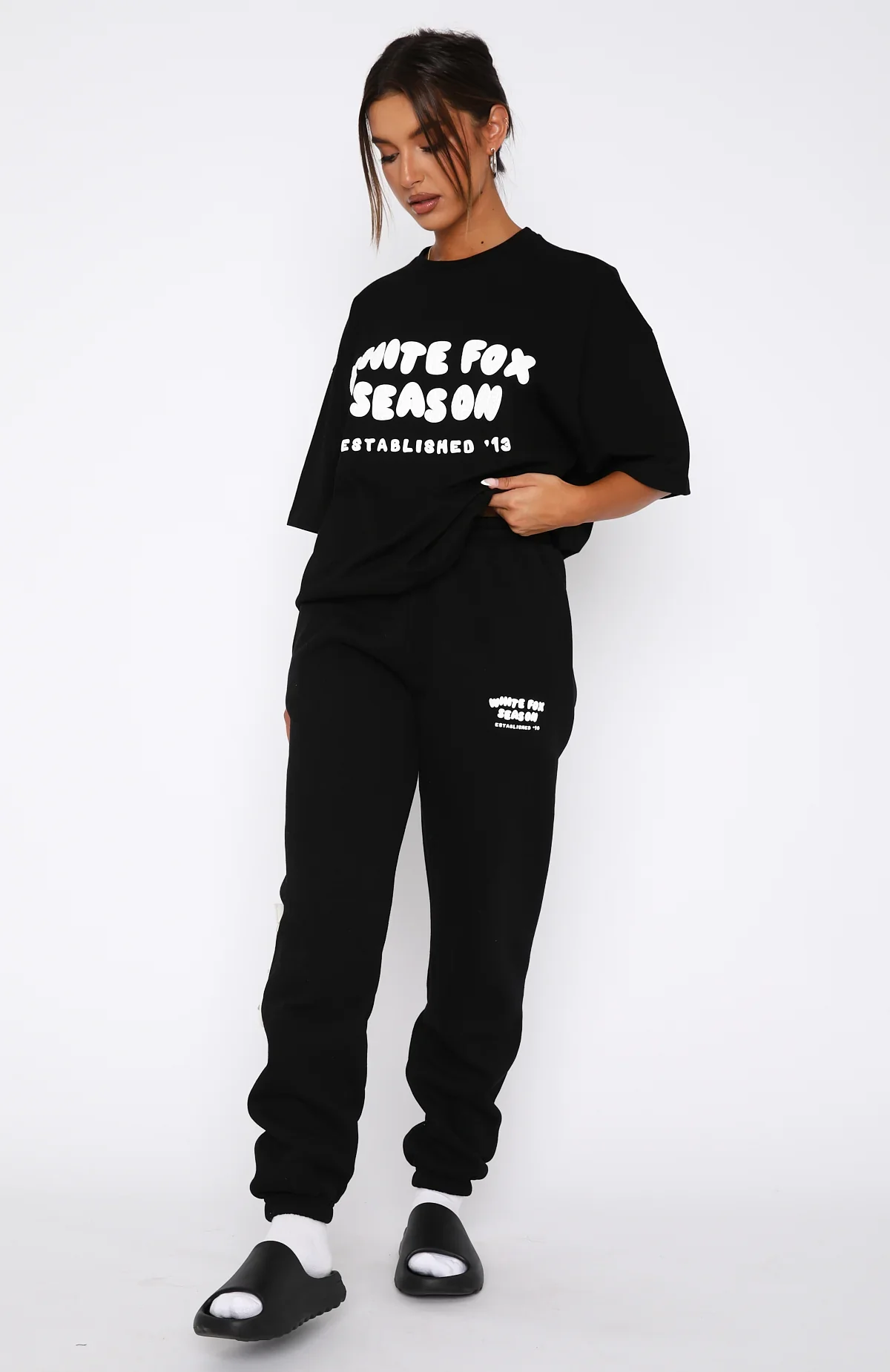The Main Season Sweatpants Black - luluinthesky
