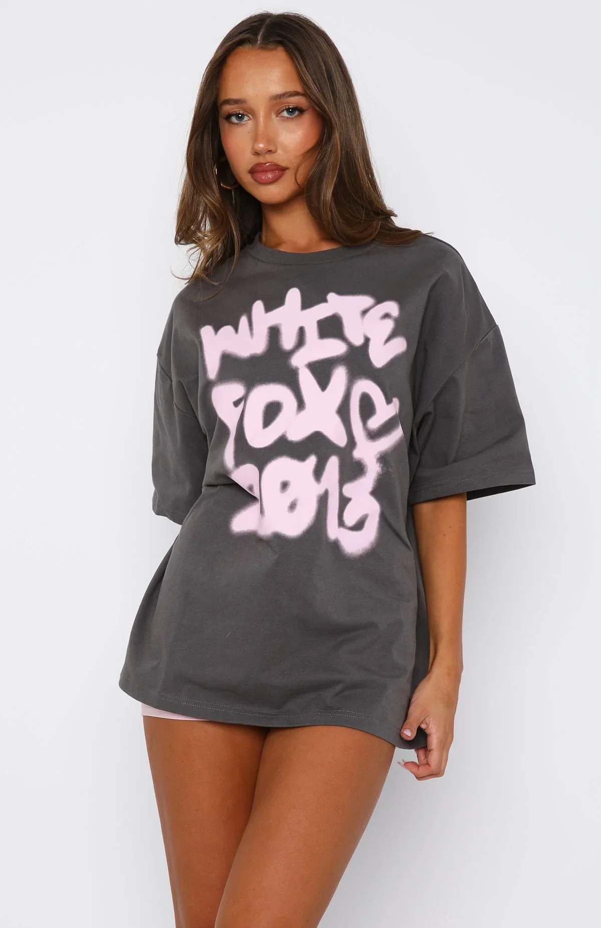 Everyone Likes You Oversized Tee Volcanic - luluinthesky