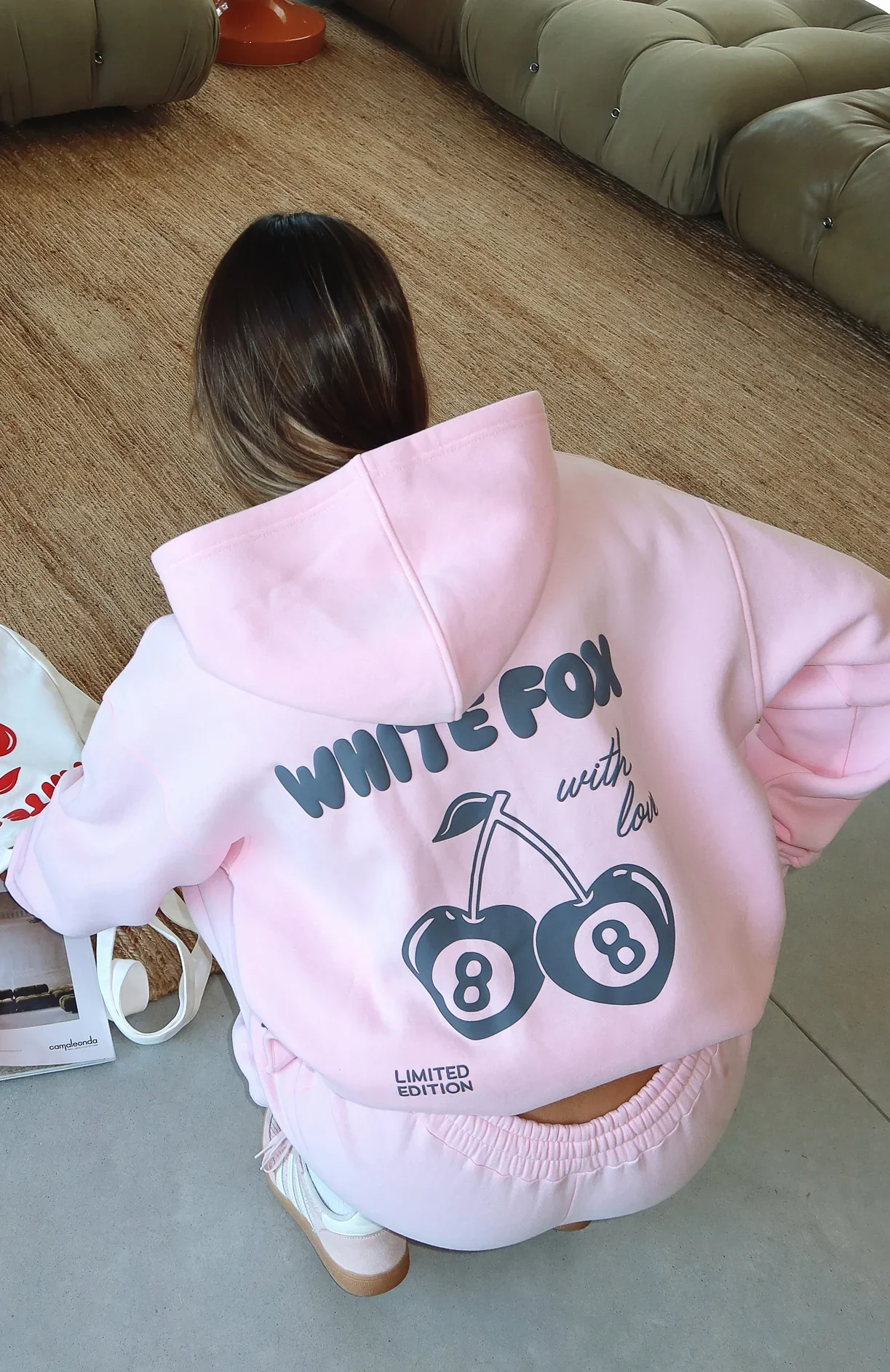 With Love In The Moment Oversized Hoodie Pink - luluinthesky