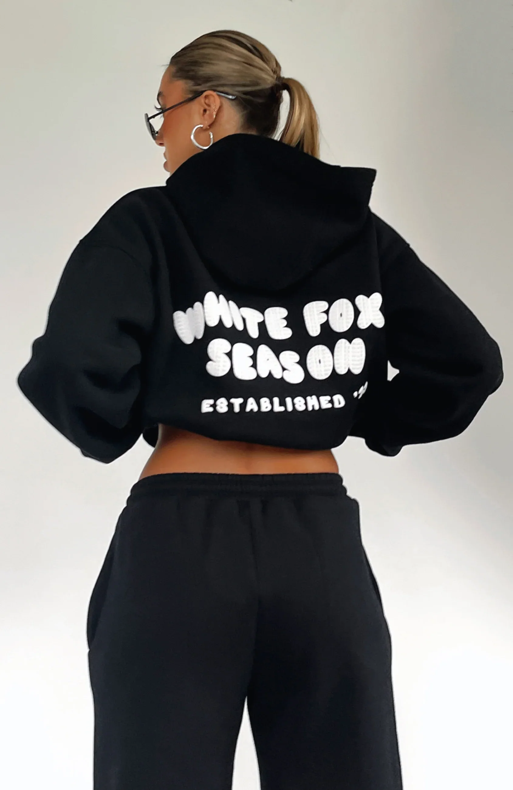 The Main Season Oversized Hoodie Black - luluinthesky