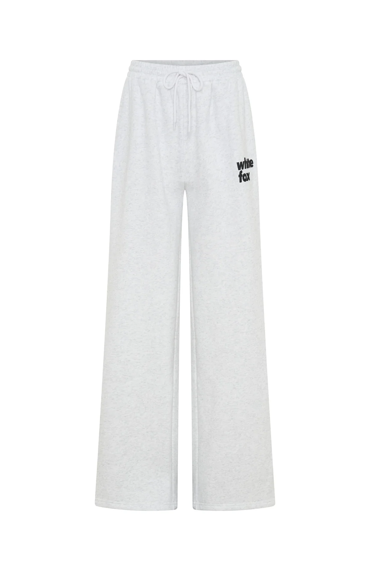 From The Archives Charli Wide Leg Sweatpants Grey Marle - luluinthesky