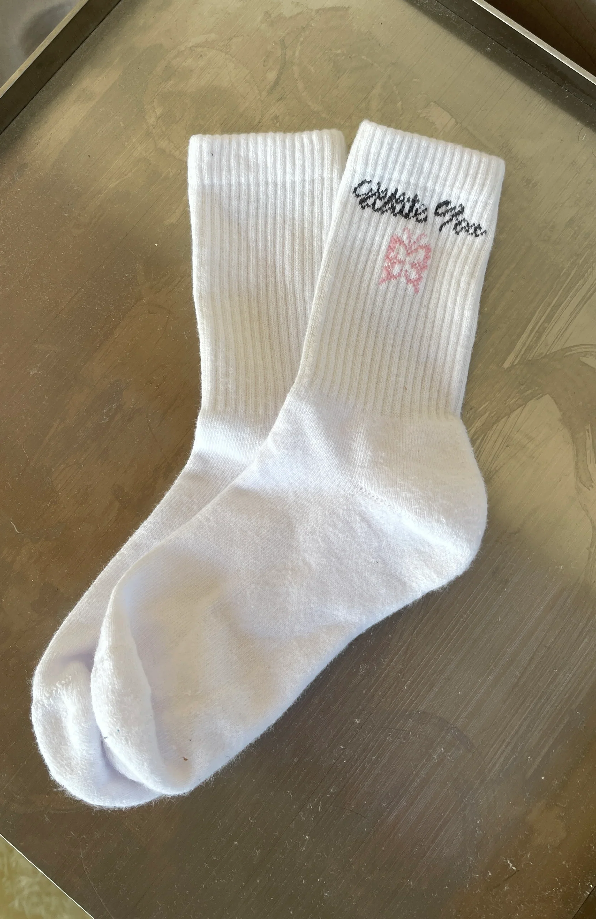 Lucky Thirteen Audrina Socks White - luluinthesky