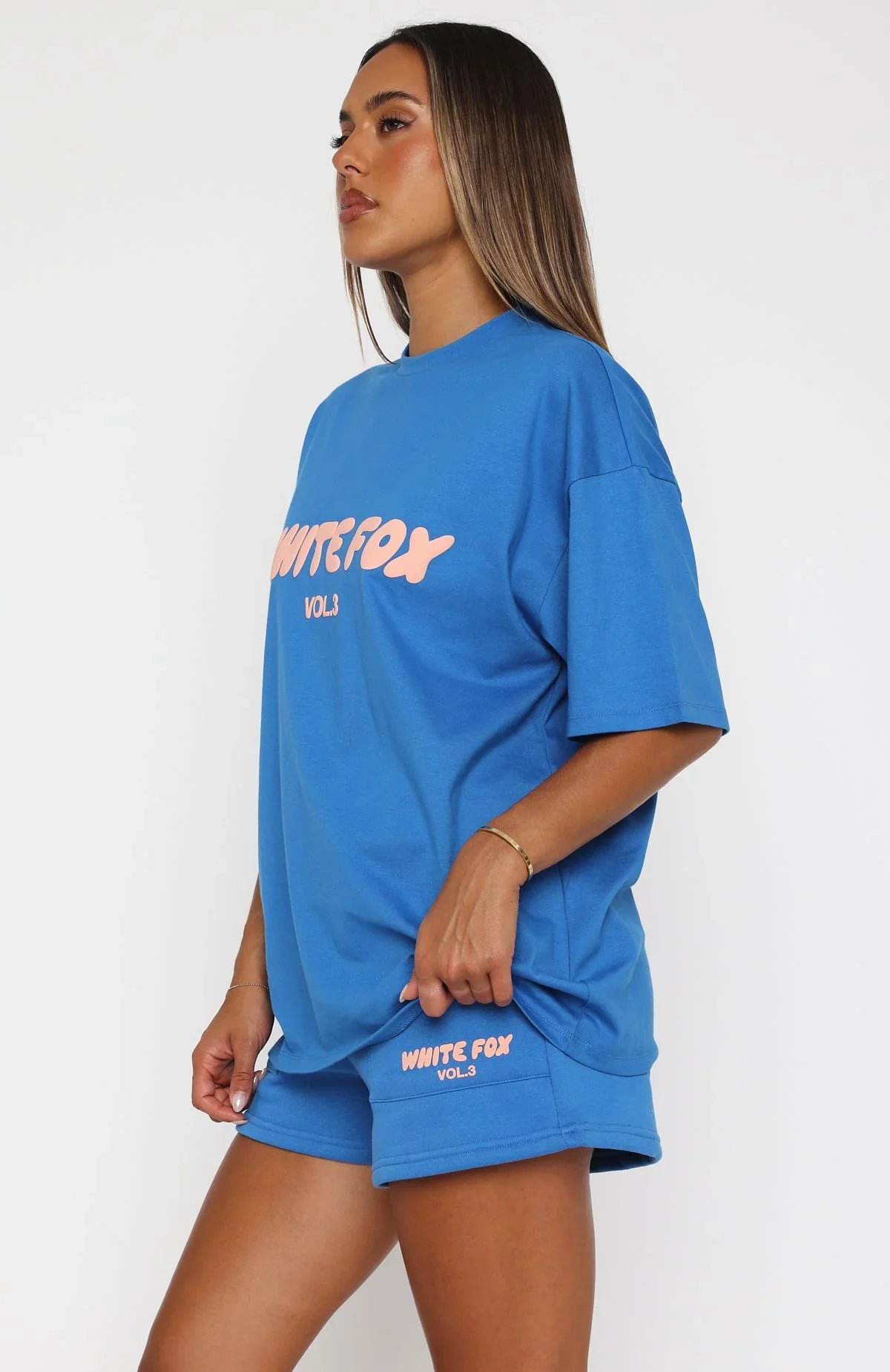 Offstage Oversized Tee Azure - luluinthesky