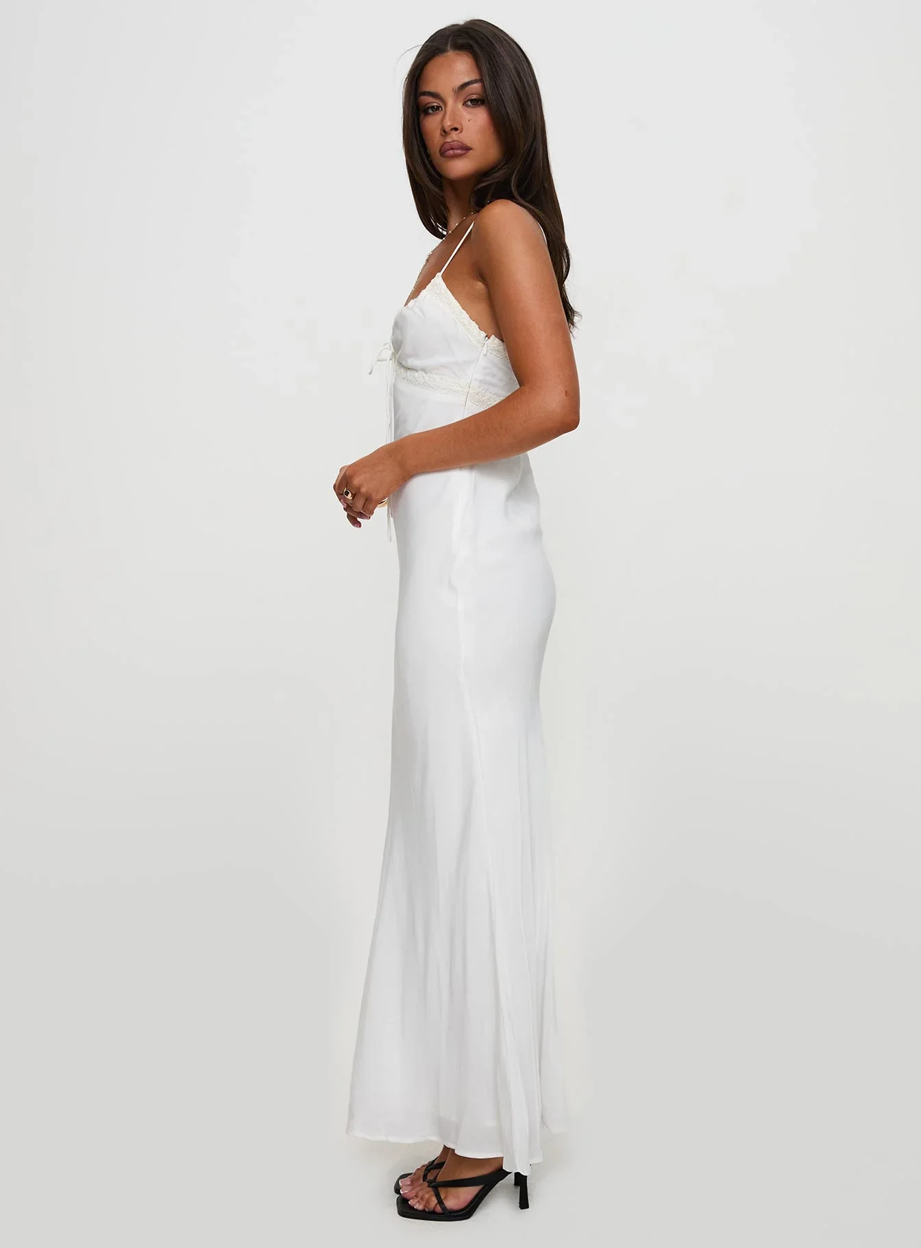 Emily Maxi Dress White - luluinthesky