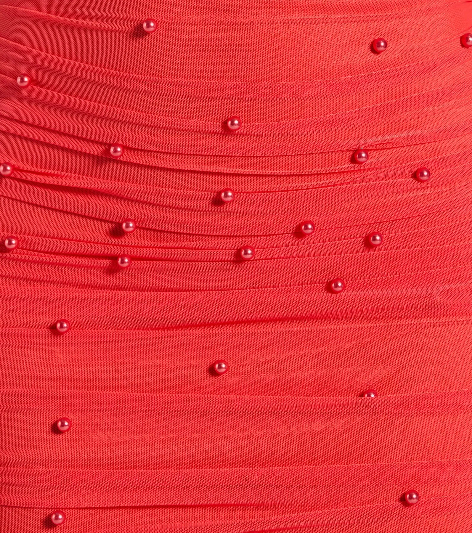 Enhance Your Chic Strapless Faux Pearl Mini Dress - luluinthesky