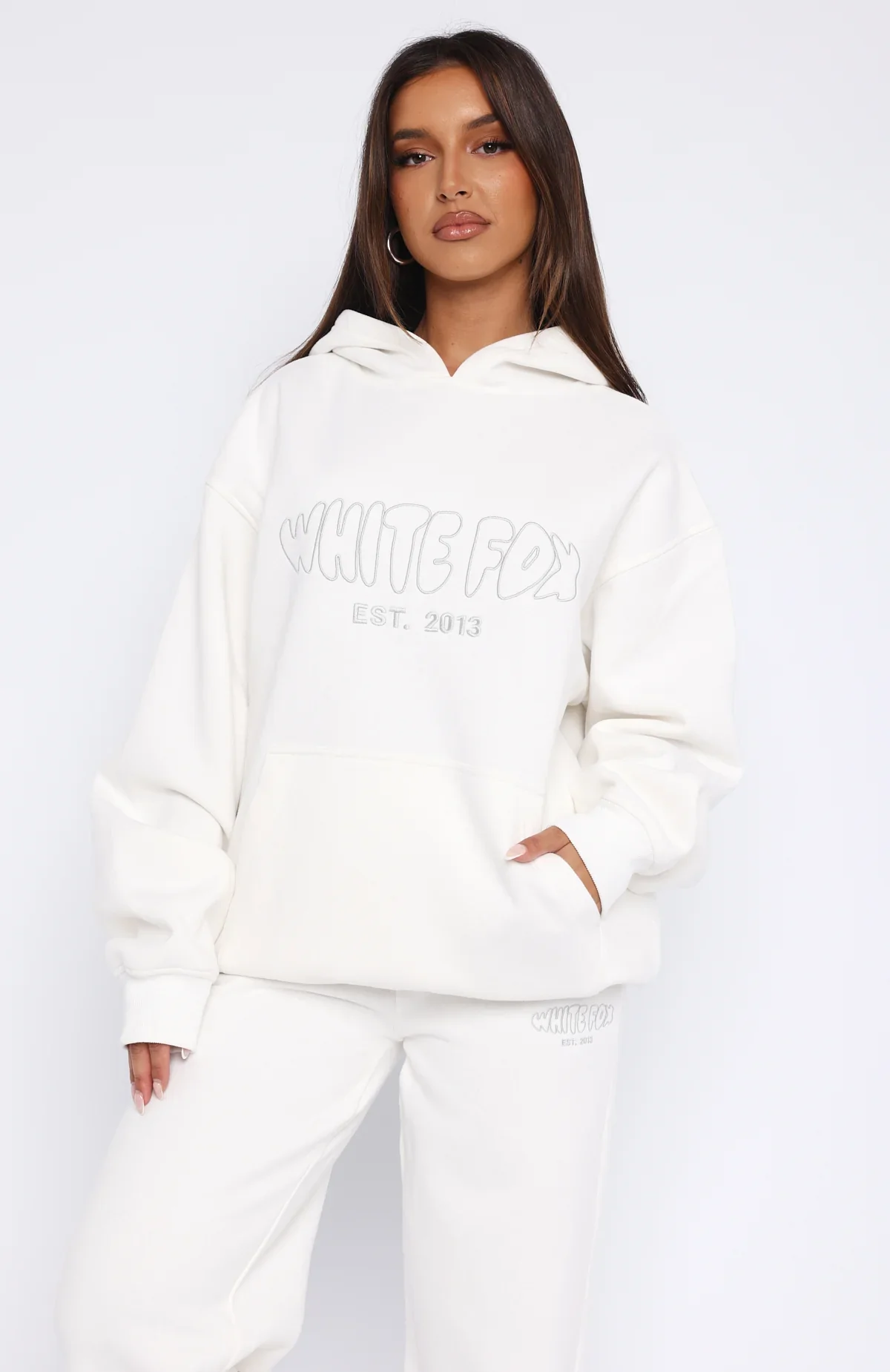 Missed Flights Oversized Hoodie White - luluinthesky