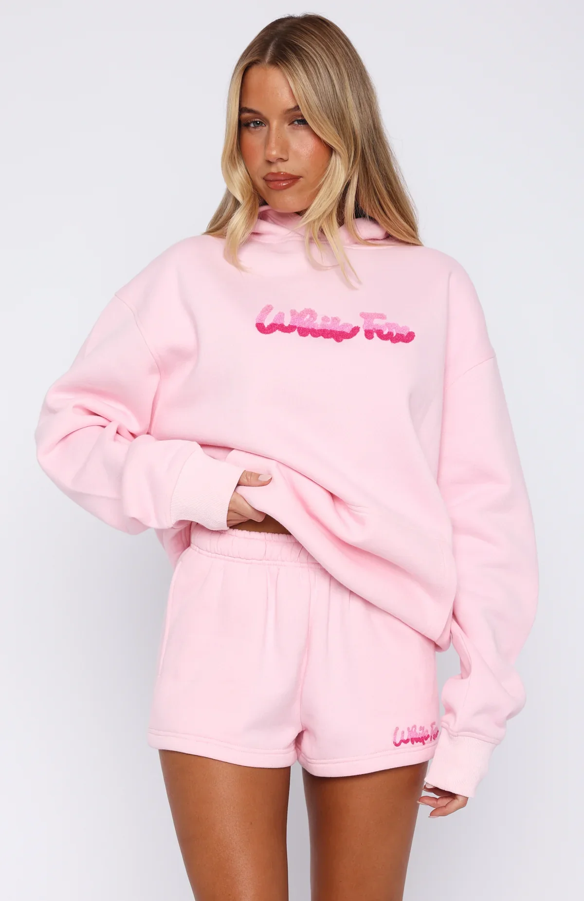 Sweet Lust Lounge Shorts Pink - luluinthesky